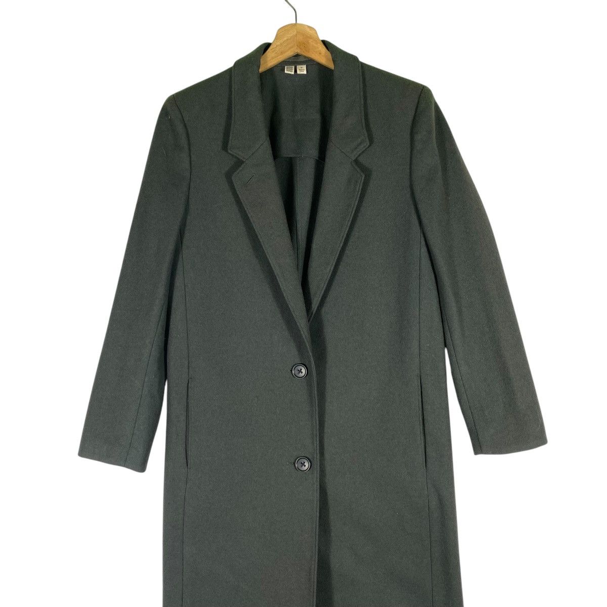 Christophe Lemaire × Japanese Brand × Uniqlo Christophe Lemaire X Japanese Long Coat Button M Size Size US M / EU 48-50 / 2 - 4 Thumbnail