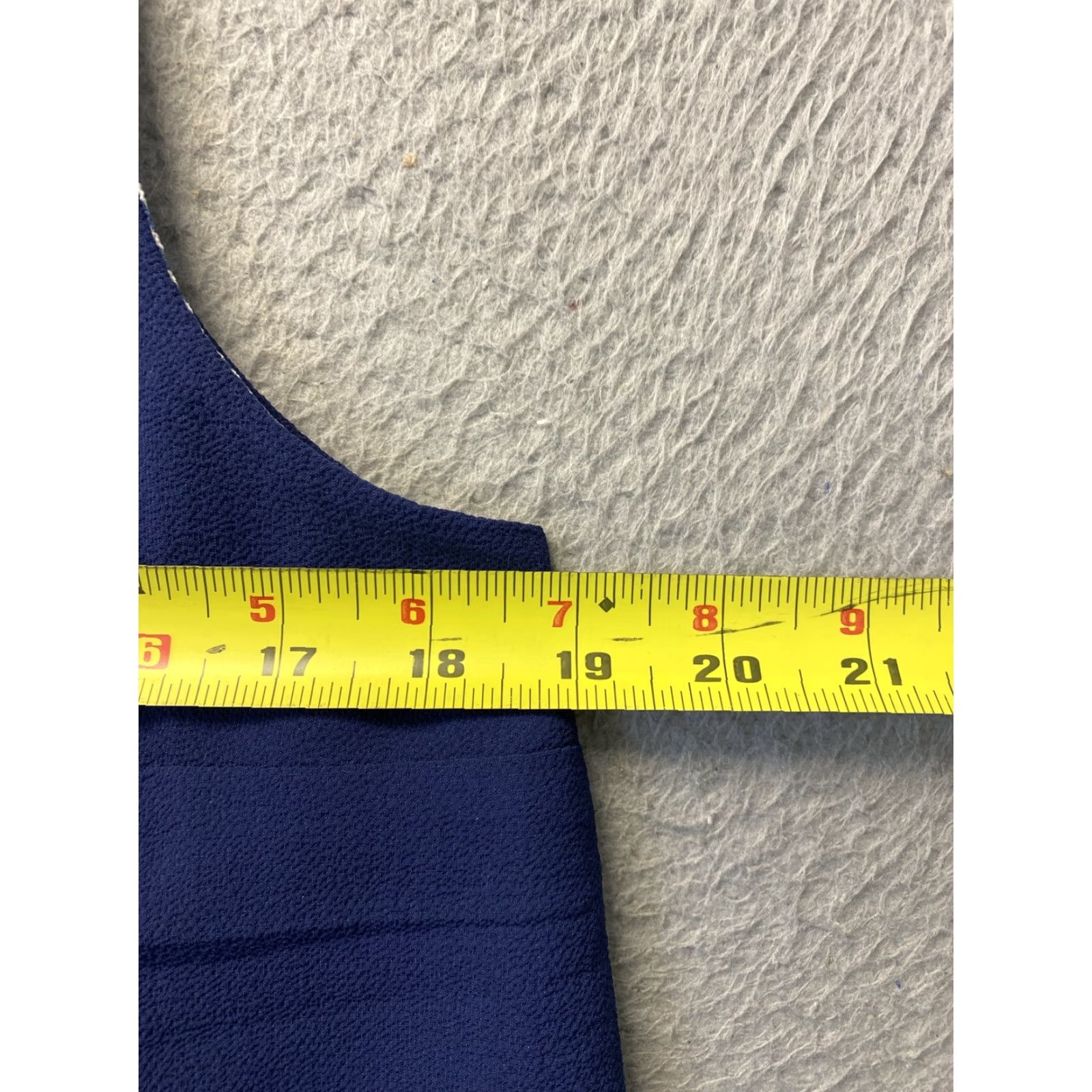 Vintage Manteau Shirt Tank Top Women's Large Navy Lightweight Sleeveless Activewear NWT 80-87 Dresswoman? Size L / US 10 / IT 46 - 4 Thumbnail