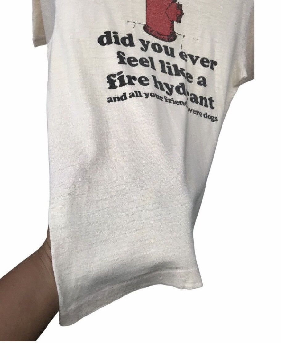 Warehouse Warehouse Japan did you ever feel like a fire hydrant shirt Size US M / EU 48-50 / 2 - 8 Thumbnail