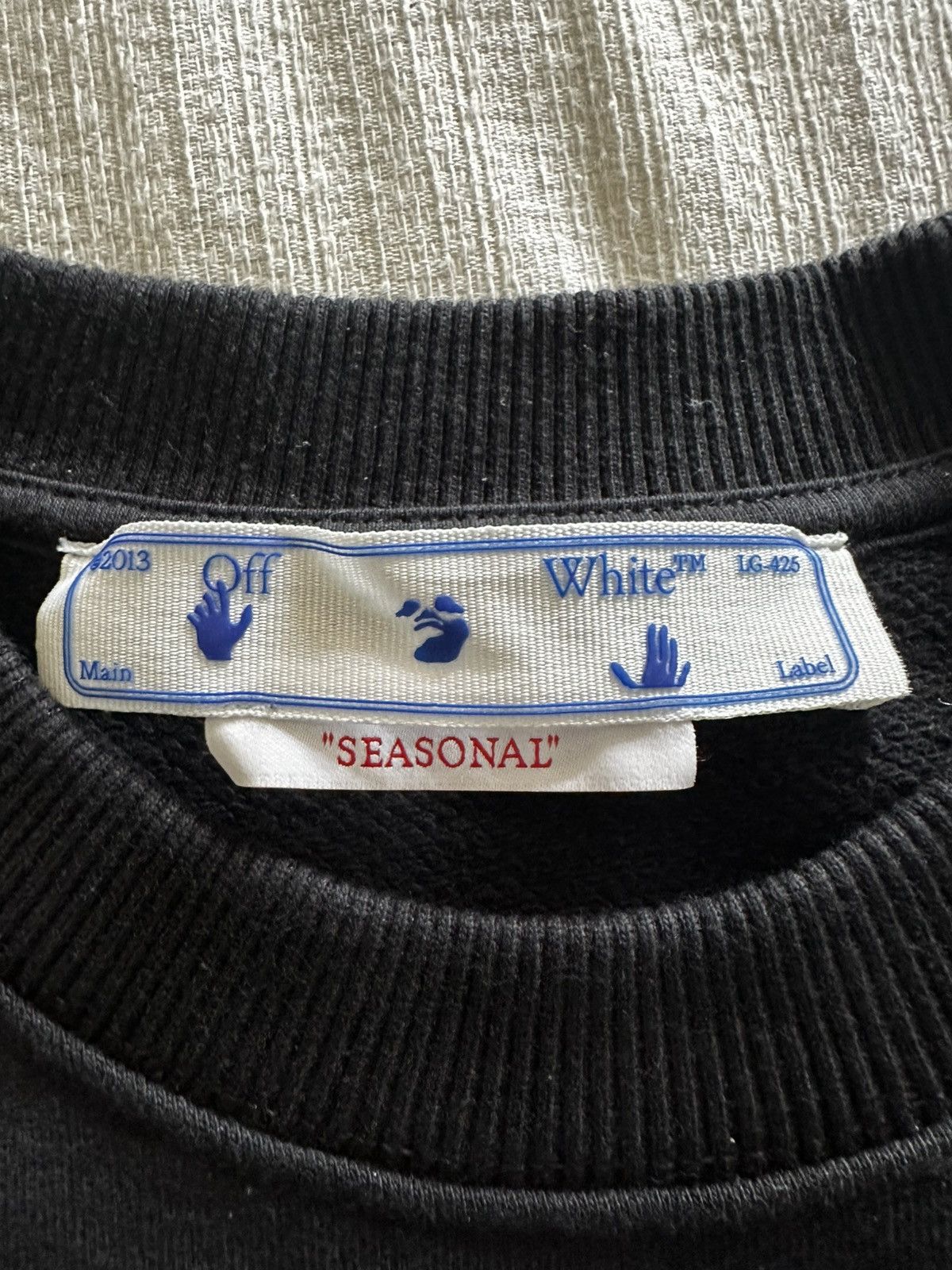 Off-White Off-White Chain Linked Arrow Printed Sweatshirt Size US M / EU 48-50 / 2 - 4 Thumbnail