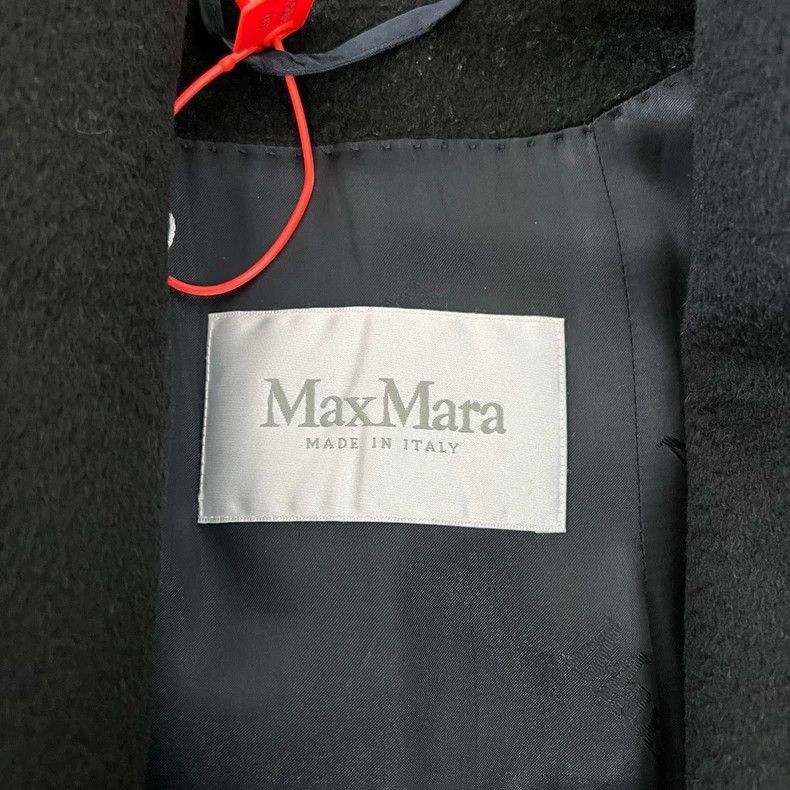 Max Mara maxmara black bathrobe coat-2508 Size S / US 4 / IT 40 - 5 Thumbnail