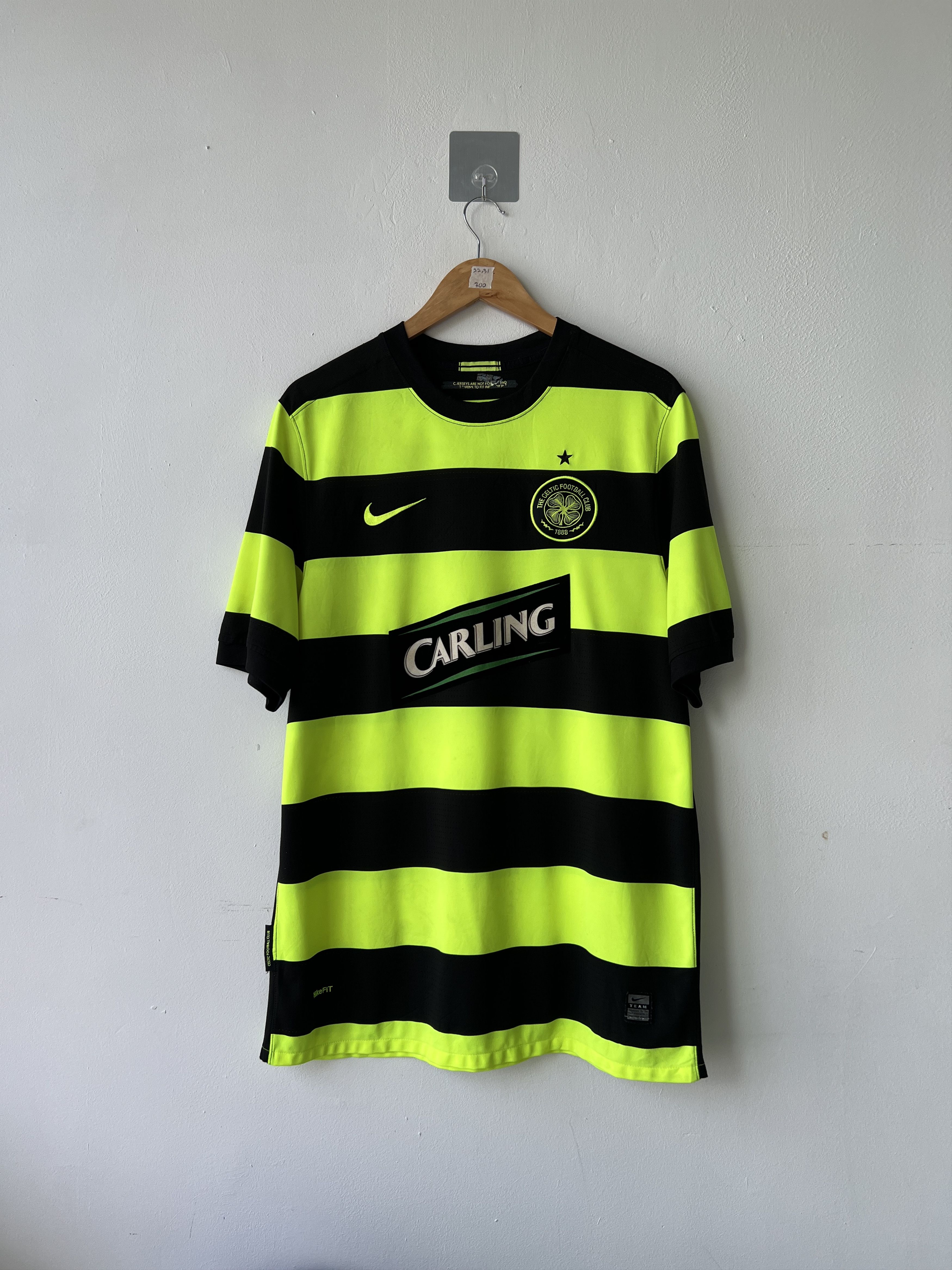 Nike (L) Celtic 2009-10 Away Kit Keane #7 Size US L / EU 52-54 / 3 - 2 Thumbnail