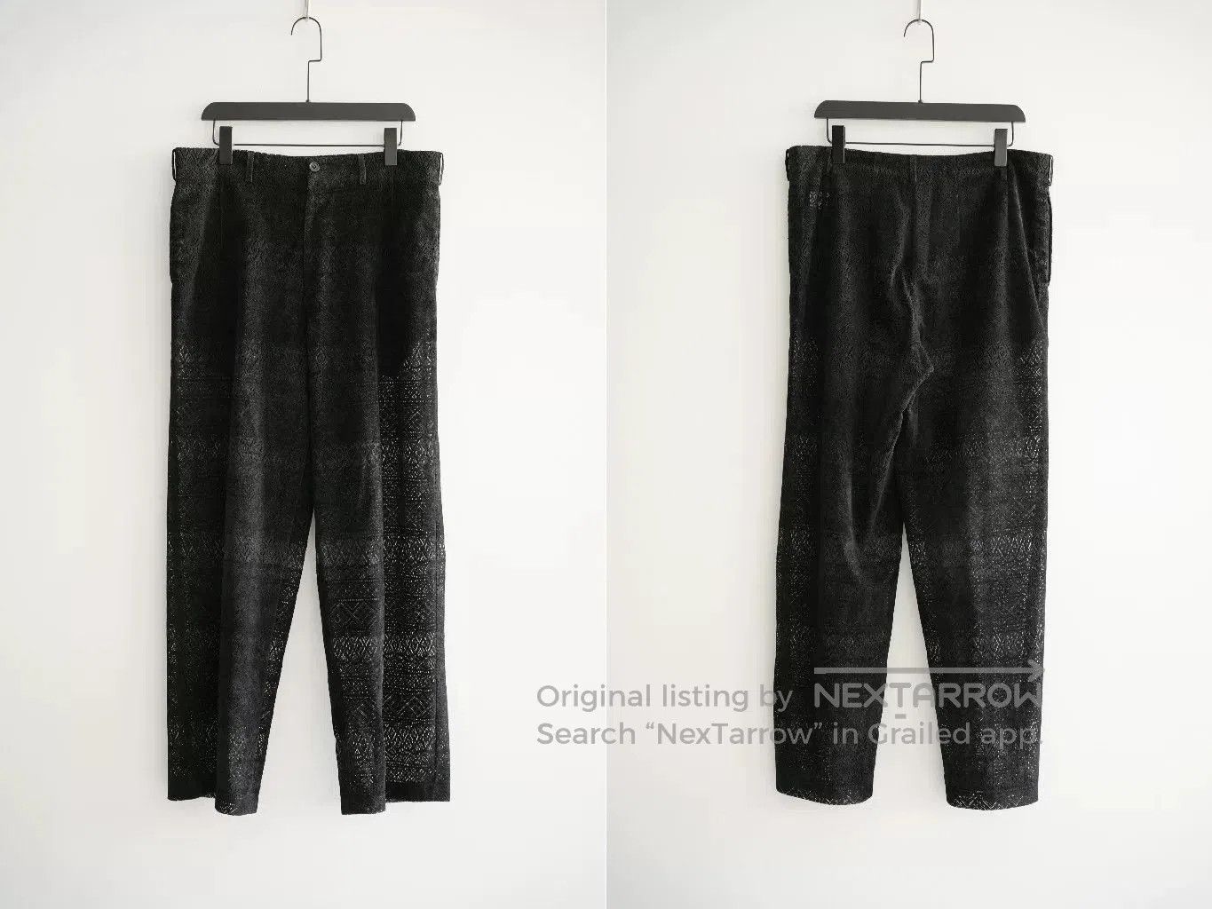 Yohji Yamamoto yohji yamamoto lace velvet suit set. Size US S / EU 44-46 / 1 - 3 Thumbnail