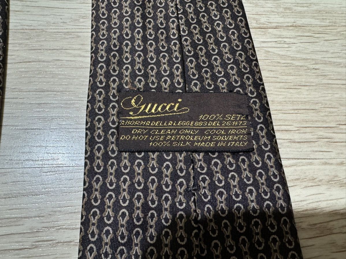 Gucci Gucci silk tie Size ONE SIZE - 4 Thumbnail