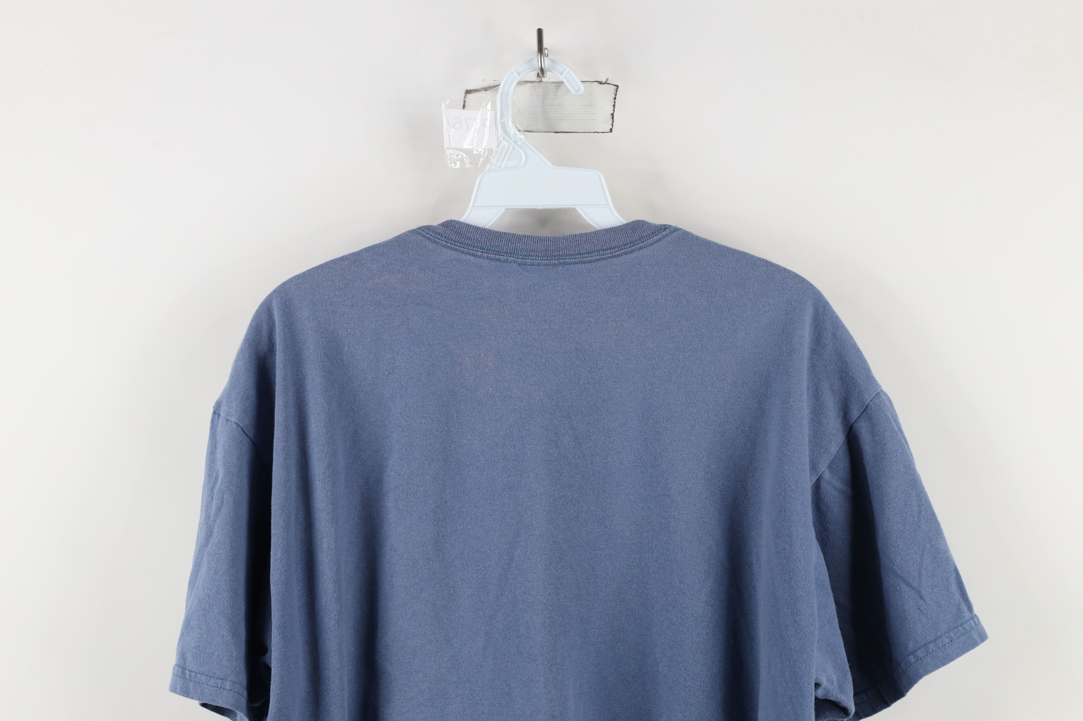 Vintage Vintage 90s Streetwear Taos Kokopelli Fiesta T-Shirt Blue Size US L / EU 52-54 / 3 - 10 Thumbnail