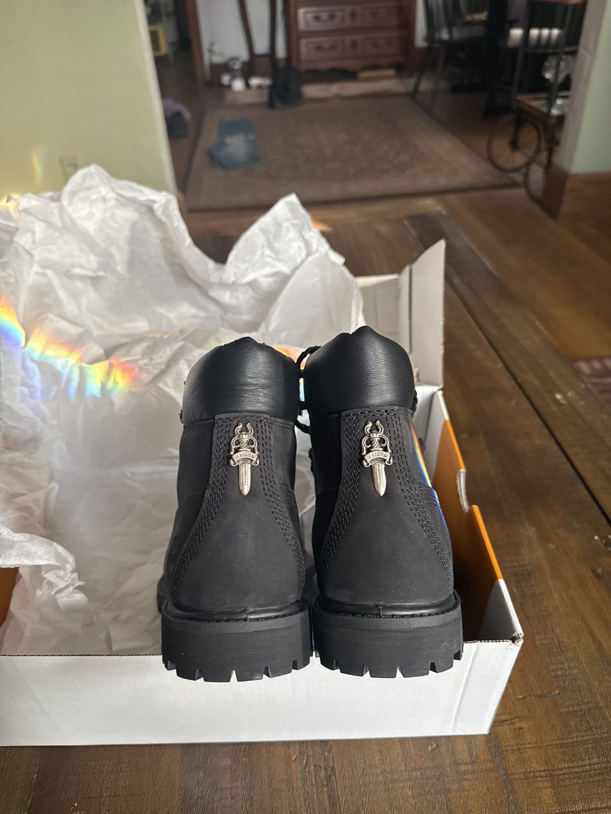 Chrome Hearts × Timberland Chrome Hearts Timberland boots wSZ7 DS Size US 7 / IT 37 - 24 Thumbnail