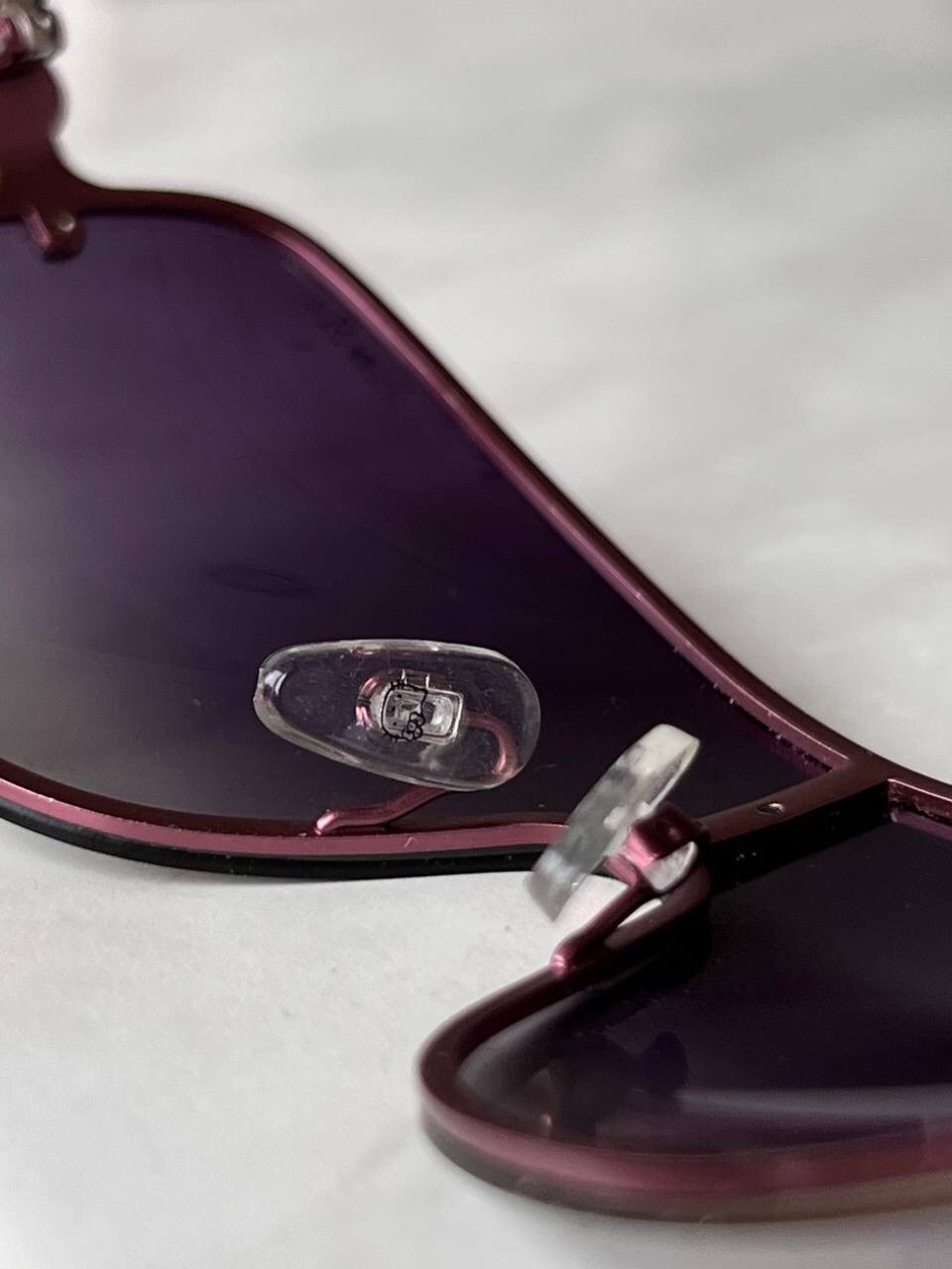 Japanese Brand × Vintage Vintage Hello Kitty Japan Sanrio Pink Unisex Sunglasses Y2K Size ONE SIZE - 6 Thumbnail