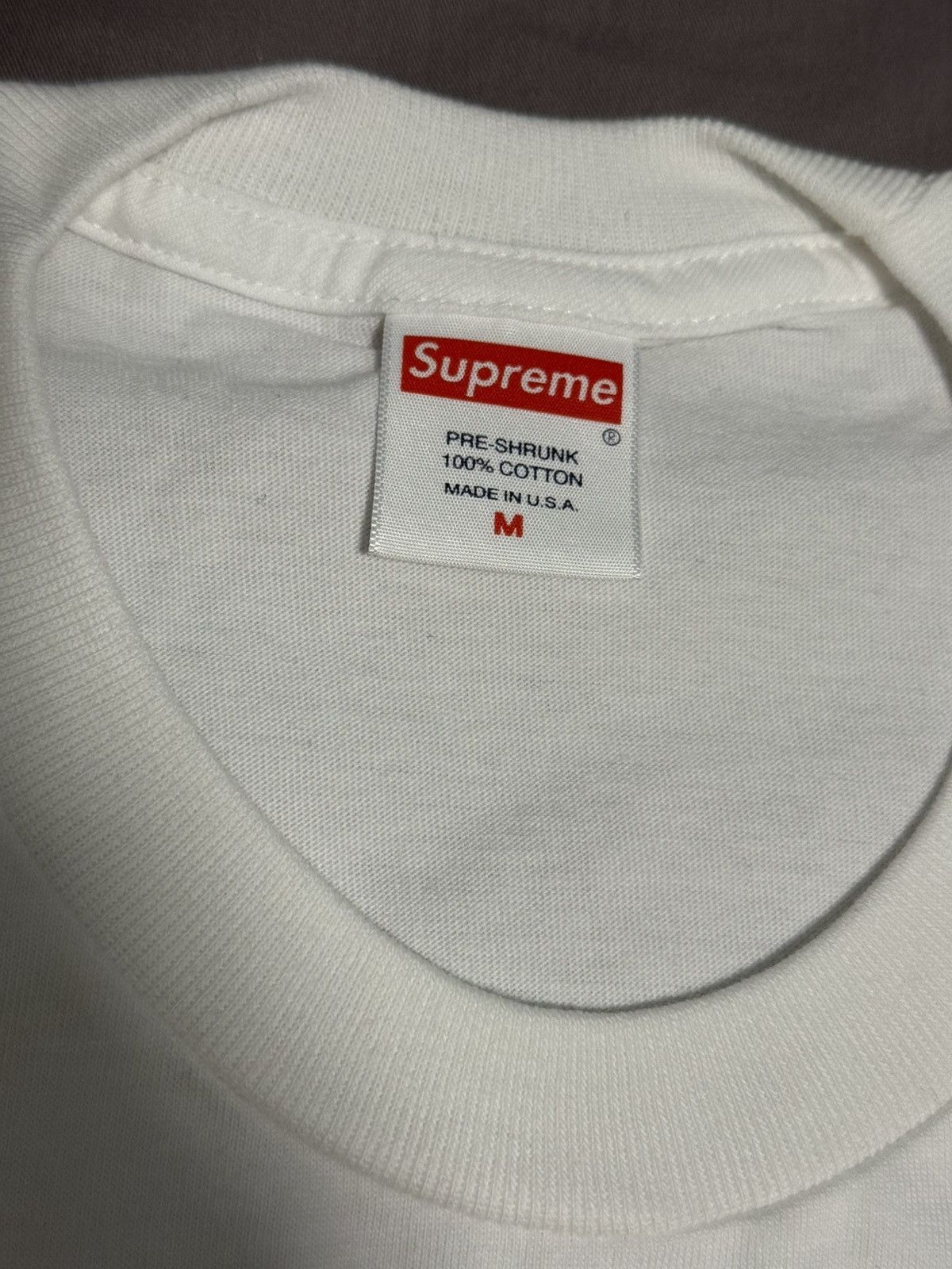 Supreme Supreme bedroom tee White medium Size US M / EU 48-50 / 2 - 3 Thumbnail