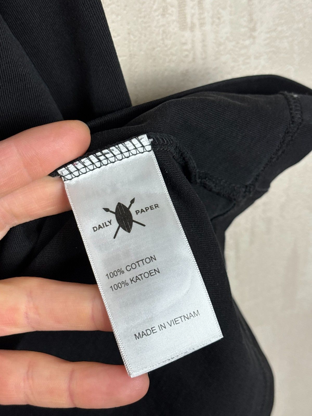 Daily Paper Daily Paper Feff Graphic Long Sleeve T-shirt Black Size US M / EU 48-50 / 2 - 8 Thumbnail