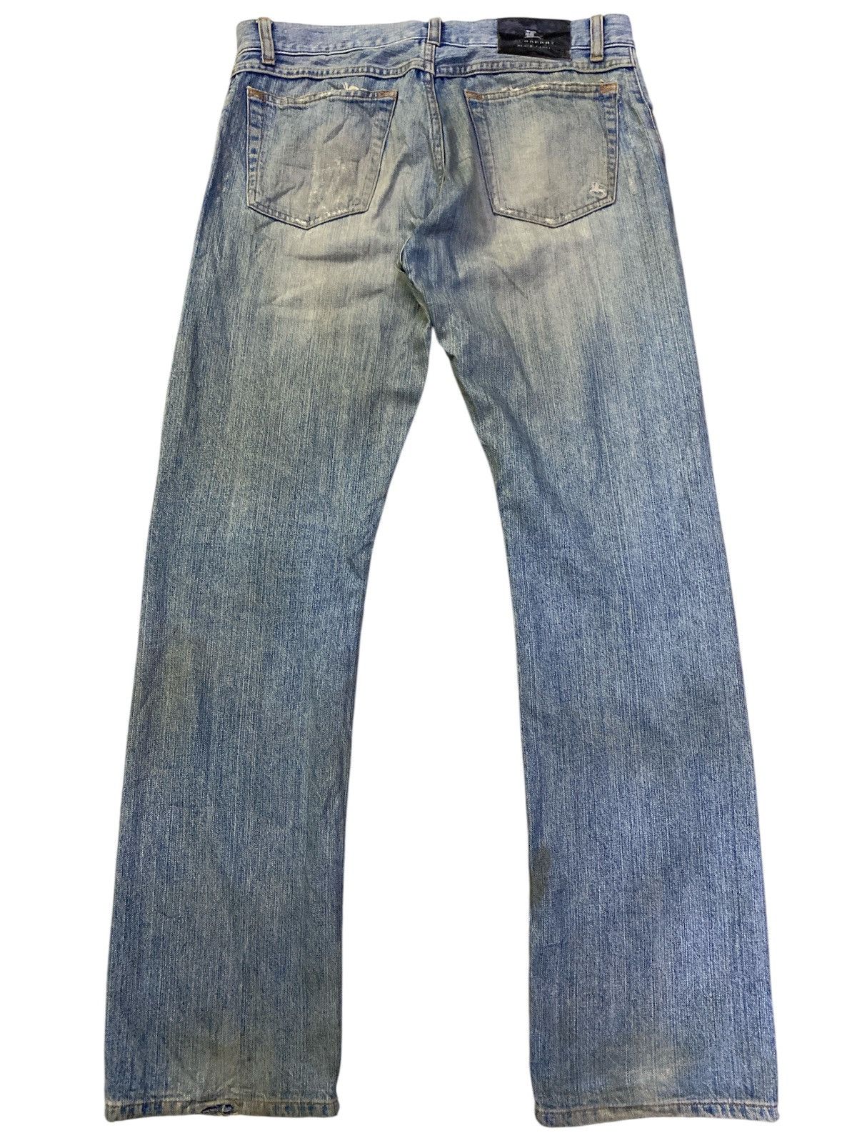 Burberry × If Six Was Nine Burberry Black Label Distressed Denim Size US 32 / EU 48 - 10 Thumbnail