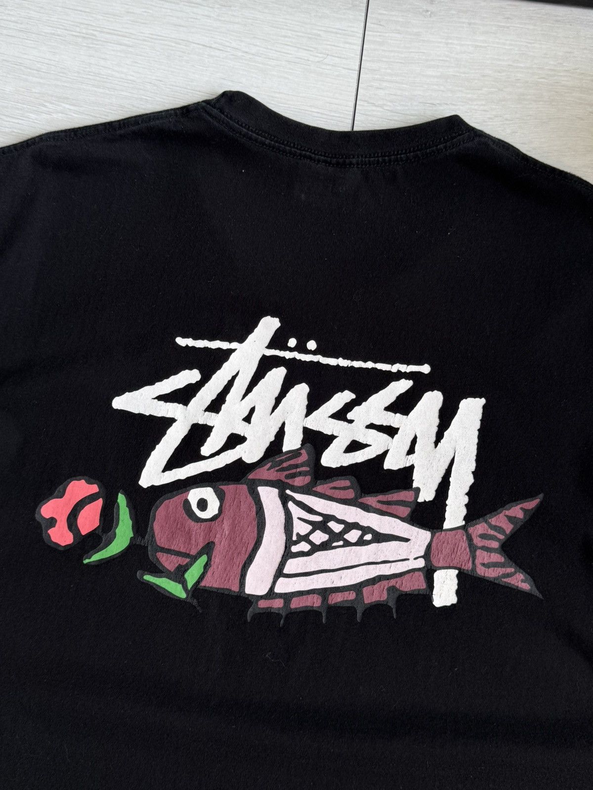 Stussy Stüssy Fish Logo T-shirt Size US XL / EU 56 / 4 - 6 Thumbnail