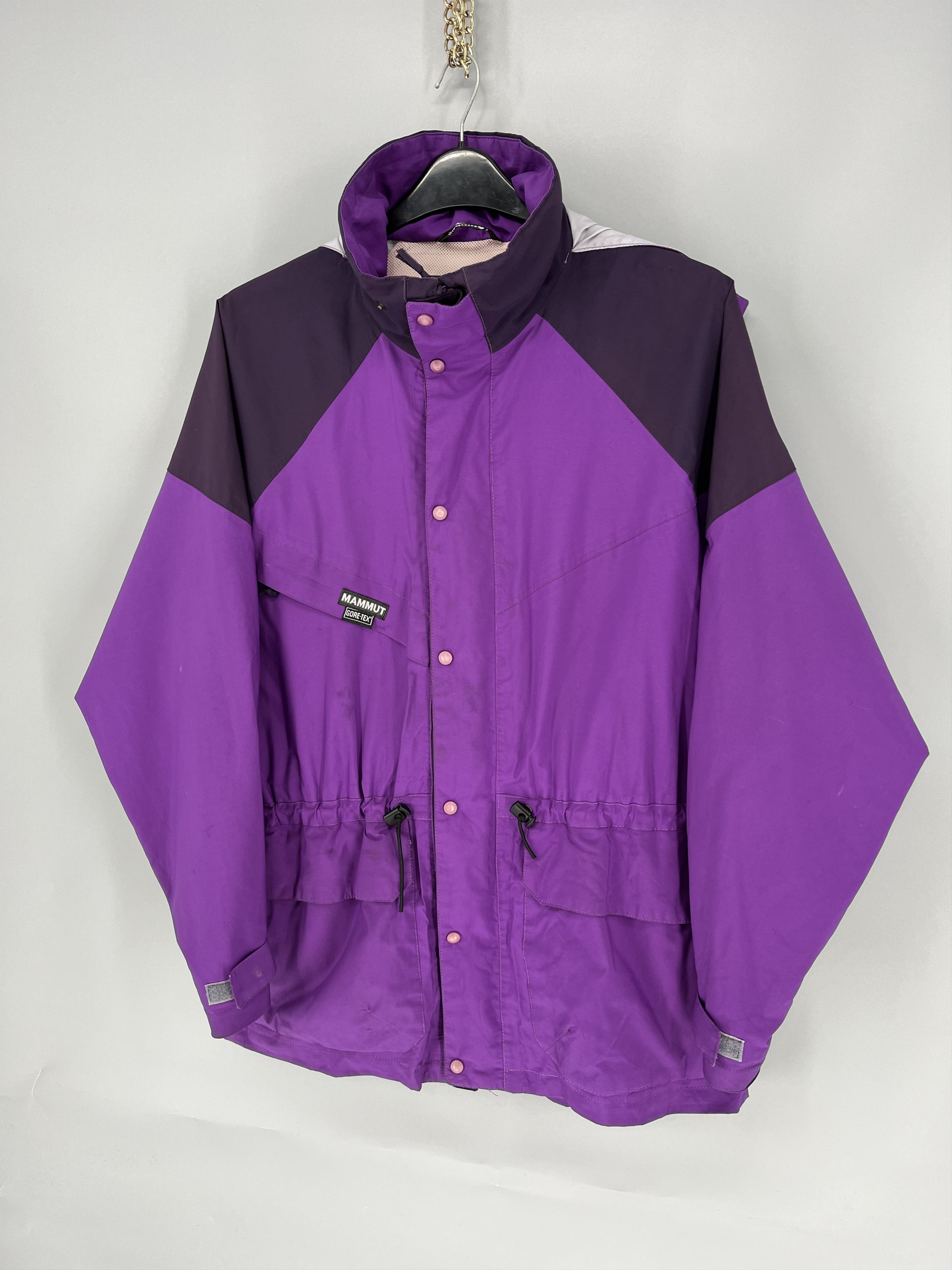 Mammut Vintage Mammut Dry Tech Gore Tex Ski Hooded Heavy Jacket Size US L / EU 52-54 / 3 - 3 Thumbnail