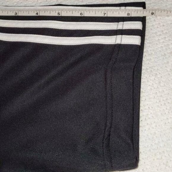 Adidas Adidas Climalite Logo Black w/ White Stripes Short Sleeve At Size US L / EU 52-54 / 3 - 9 Thumbnail