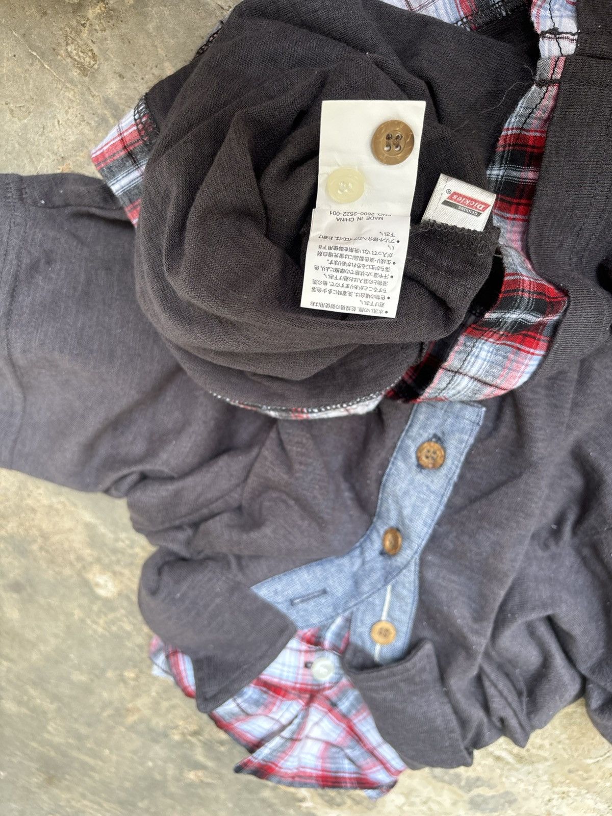 Dickies × If Six Was Nine × Japanese Brand Y2k Double Layer Dickies Shirt Button up Size US L / EU 52-54 / 3 - 9 Thumbnail