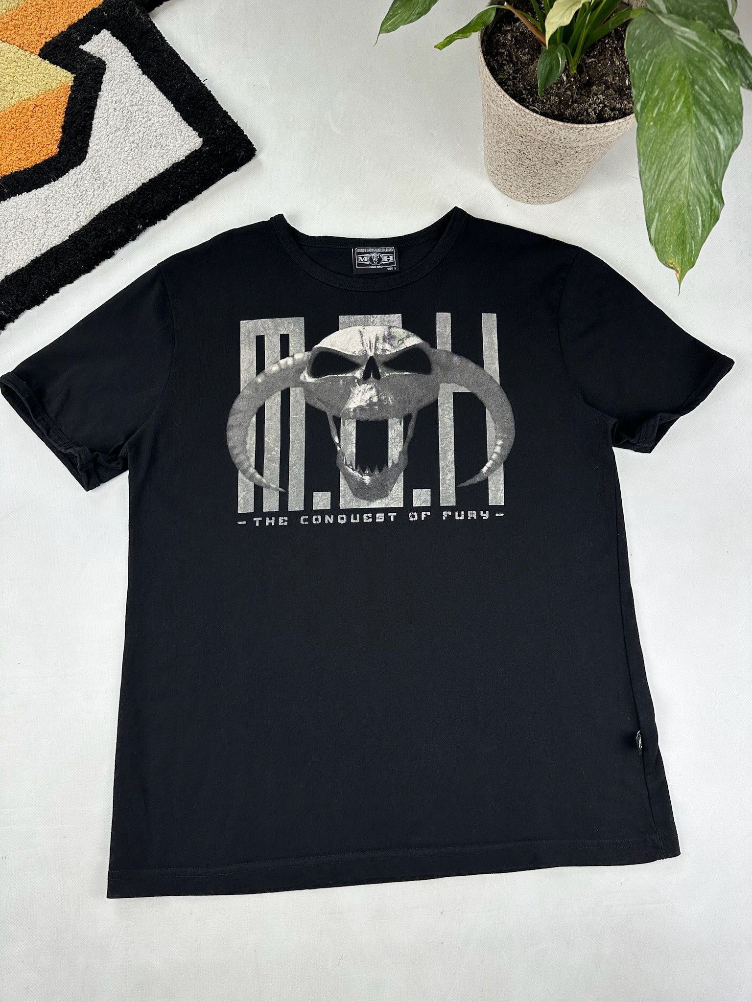 Band Tees × Vintage Vintage Monsters Of Hardcore Gabber Rave tee band tshirt Size US M / EU 48-50 / 2 - 2 Thumbnail