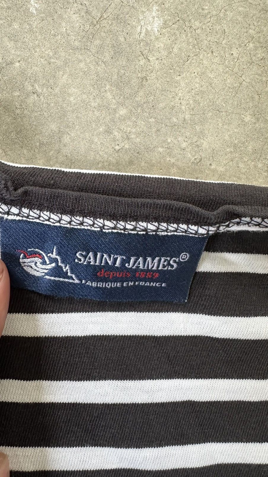 Saint James VINTAGE SAINT JAMES STRIPES TEE Size US M / EU 48-50 / 2 - 5 Thumbnail