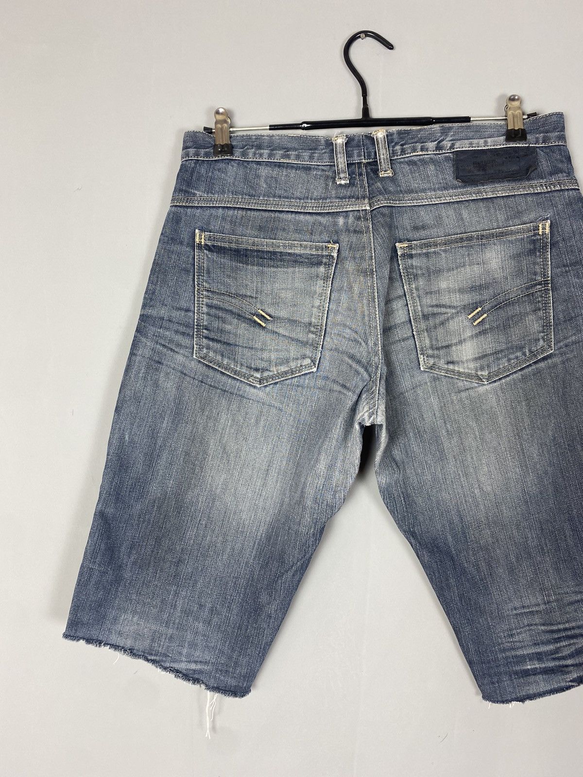 Neil Barrett × Vintage Vintage 90s Neil Barrett jeans shorts Size US 34 / EU 50 - 2 Thumbnail