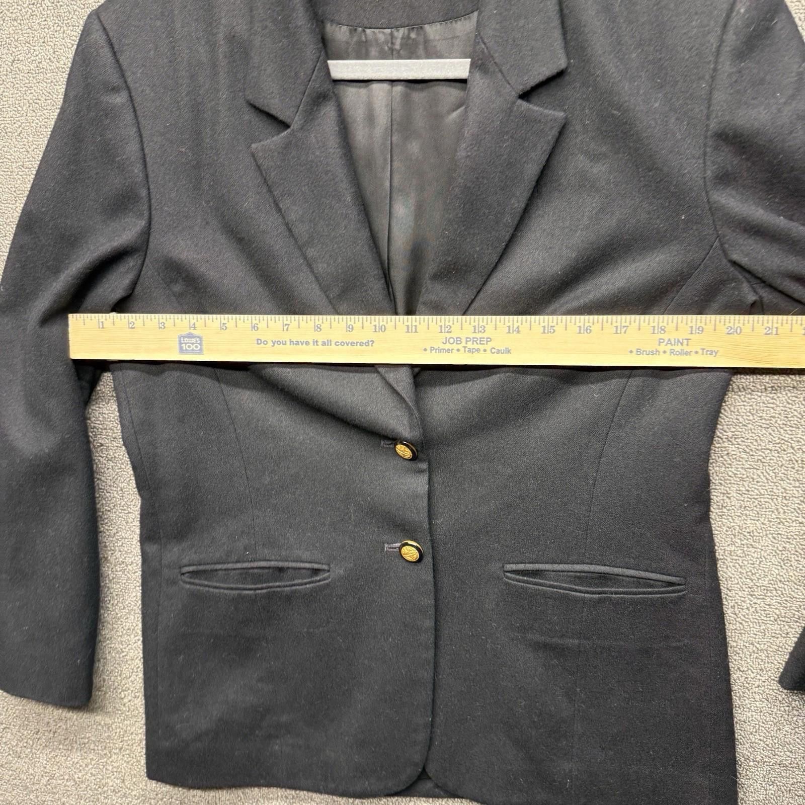 Pendleton Vtg Pendleton Blazer Women 10 100% Virgin Wool Gold Button Size L / US 10 / IT 46 - 9 Thumbnail