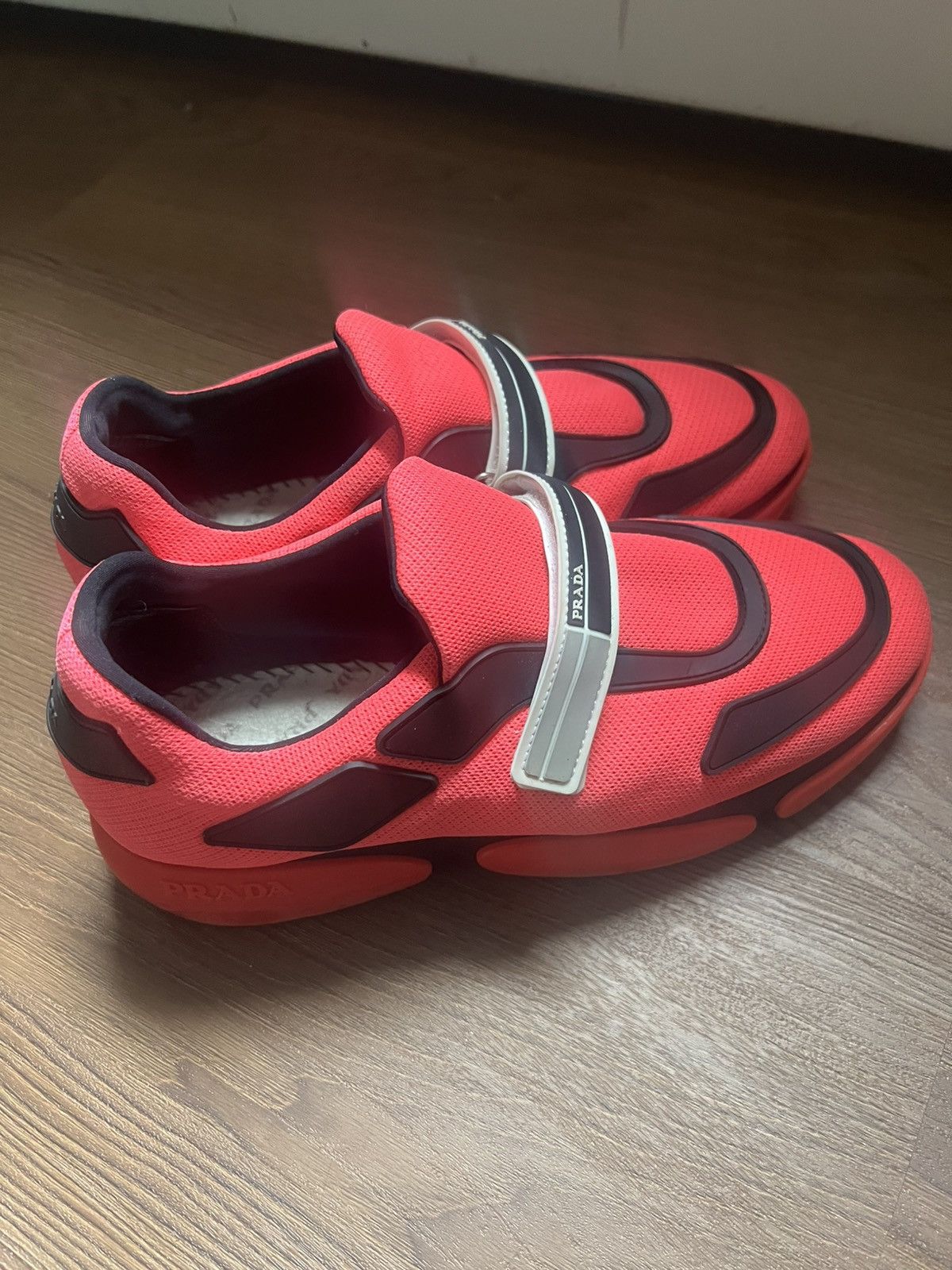 Prada Prada cloudburst sneakers Neon Pink Size US 8.5 / IT 38.5 - 6 Thumbnail