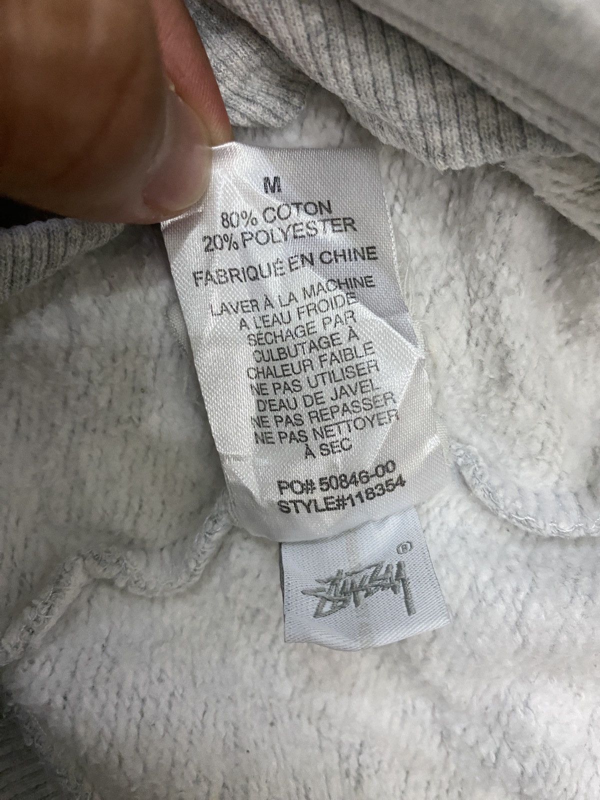 Stussy Stussy Embroidered Hoodie Size US M / EU 48-50 / 2 - 8 Thumbnail
