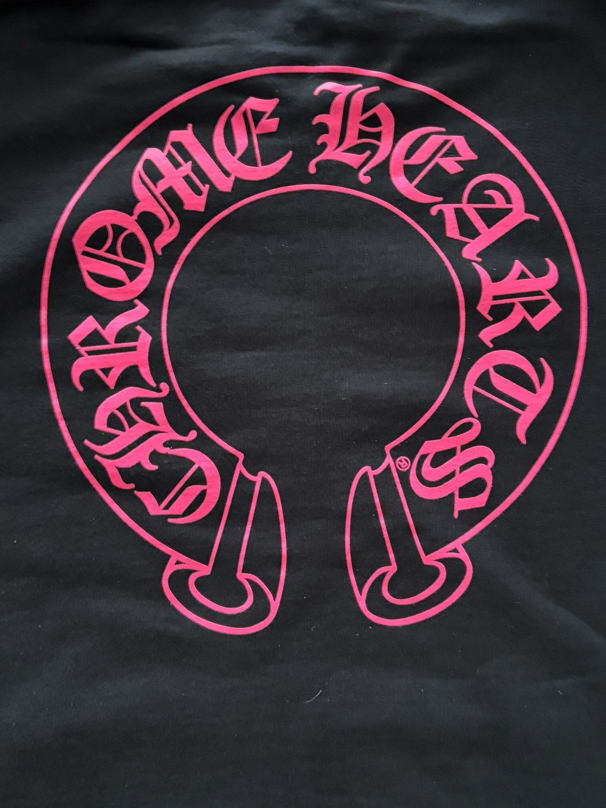 Chrome Hearts Chrome Hearts Black/pink Horseshoe Hoodie M Size US M / EU 48-50 / 2 - 6 Thumbnail