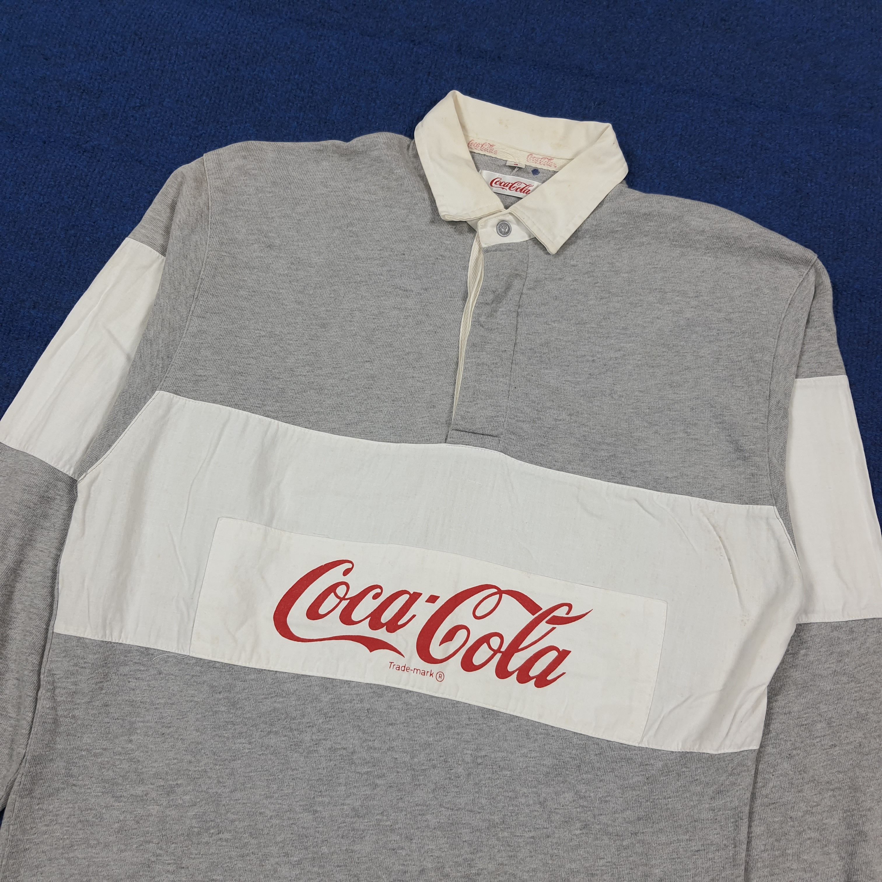 Coca Cola Vintage 90s Coca Cola Retro Polo Long Sleeve C285N80 Size US M / EU 48-50 / 2 - 2 Thumbnail