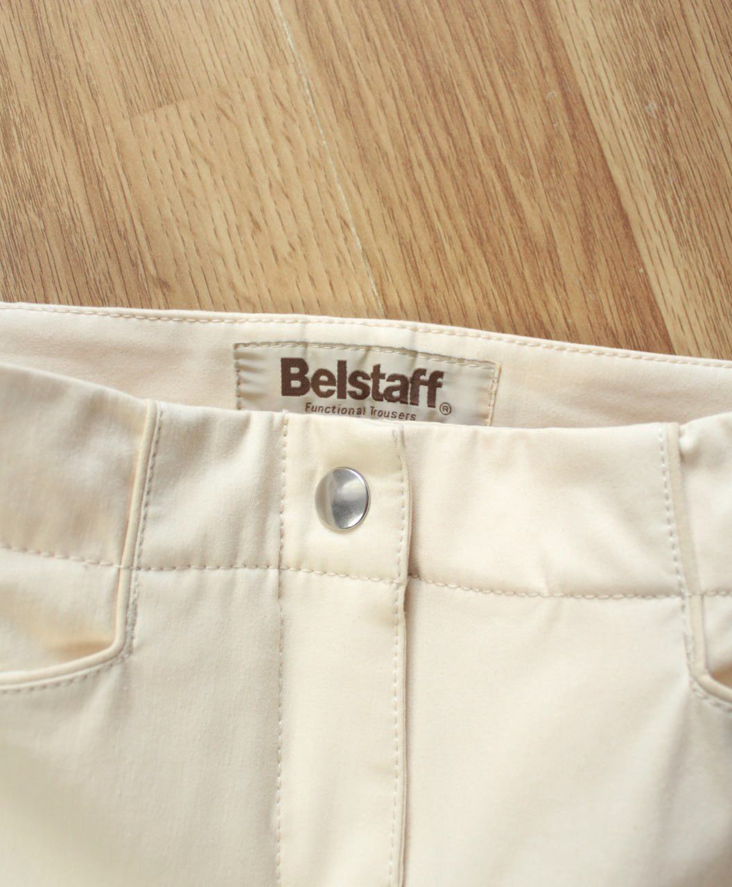 Belstaff × Vintage 🔥 Belstaff Gold Label Cotton Trousers Pants Italy Size 30" / US 8 / IT 44 - 3 Thumbnail