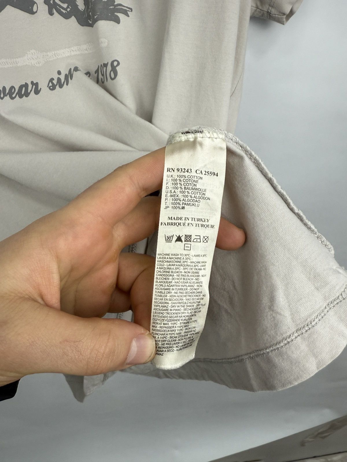 Diesel 🇺🇸 Vintage Y2K Diesel Work Wear since 1978 T-Shirt Rare Hype Size US XL / EU 56 / 4 - 6 Thumbnail