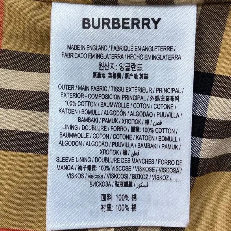 Burberry Burberry Black Cotton Women's Trench Coat. Size M / US 6-8 / IT 42-44 - 6 Thumbnail