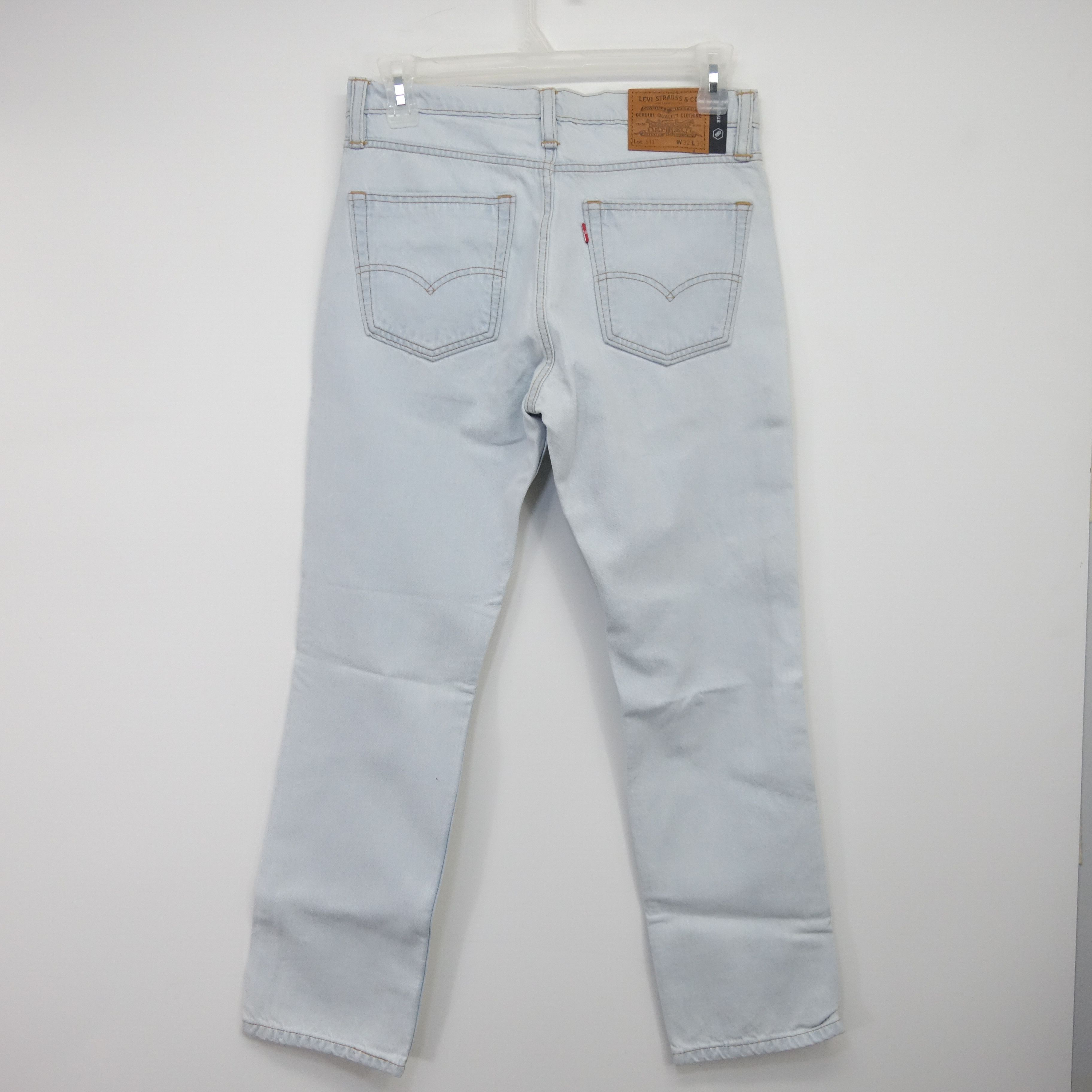 image of Skateboarding 511 Blue Slim Fit Stretch Denim Jeans 32 X 30, Men's