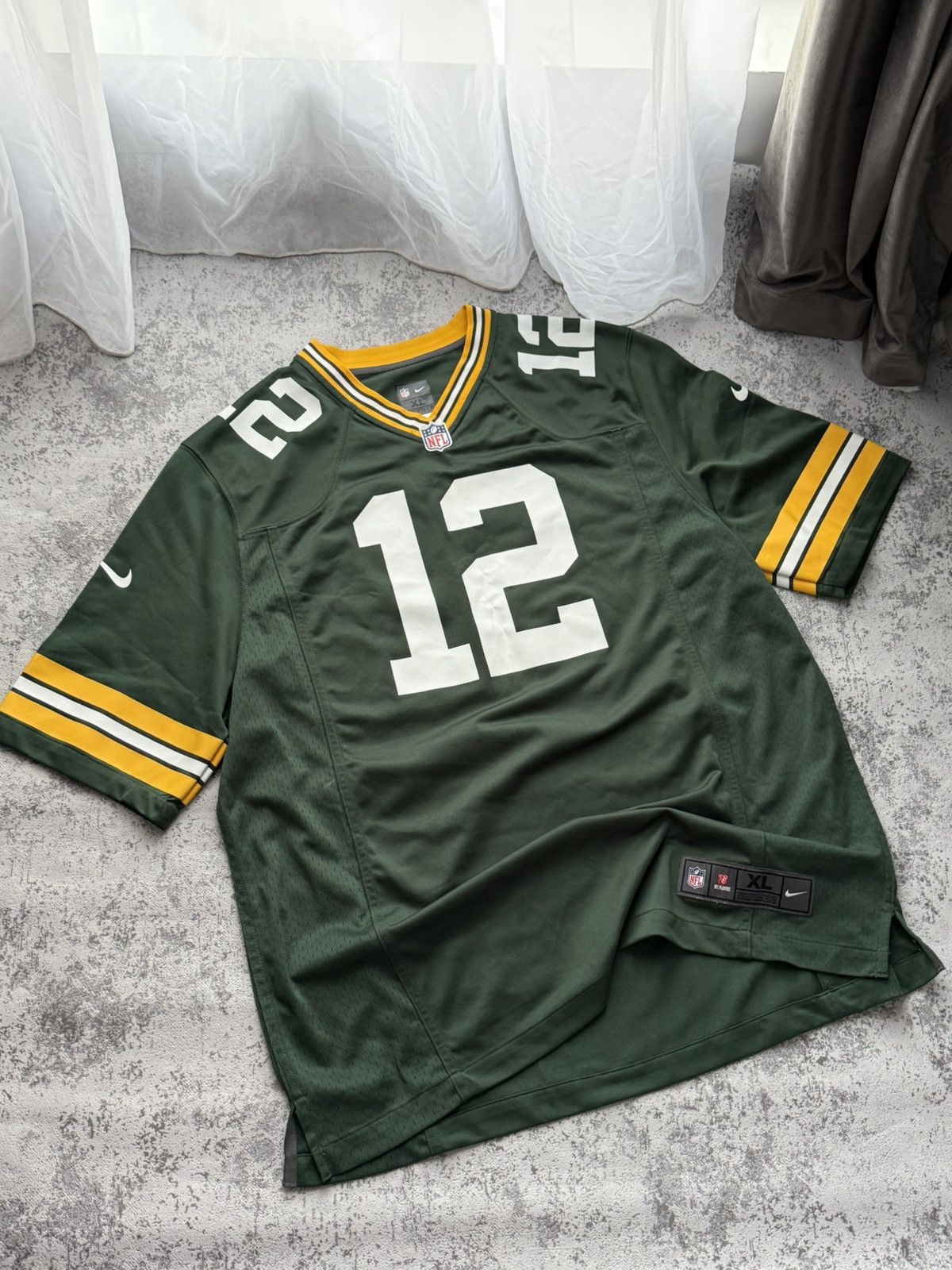 NFL Green Bay Packers 12 Aaron Rodgers Nike NFL Jersey Size US XL / EU 56 / 4 - 1 Thumbnail
