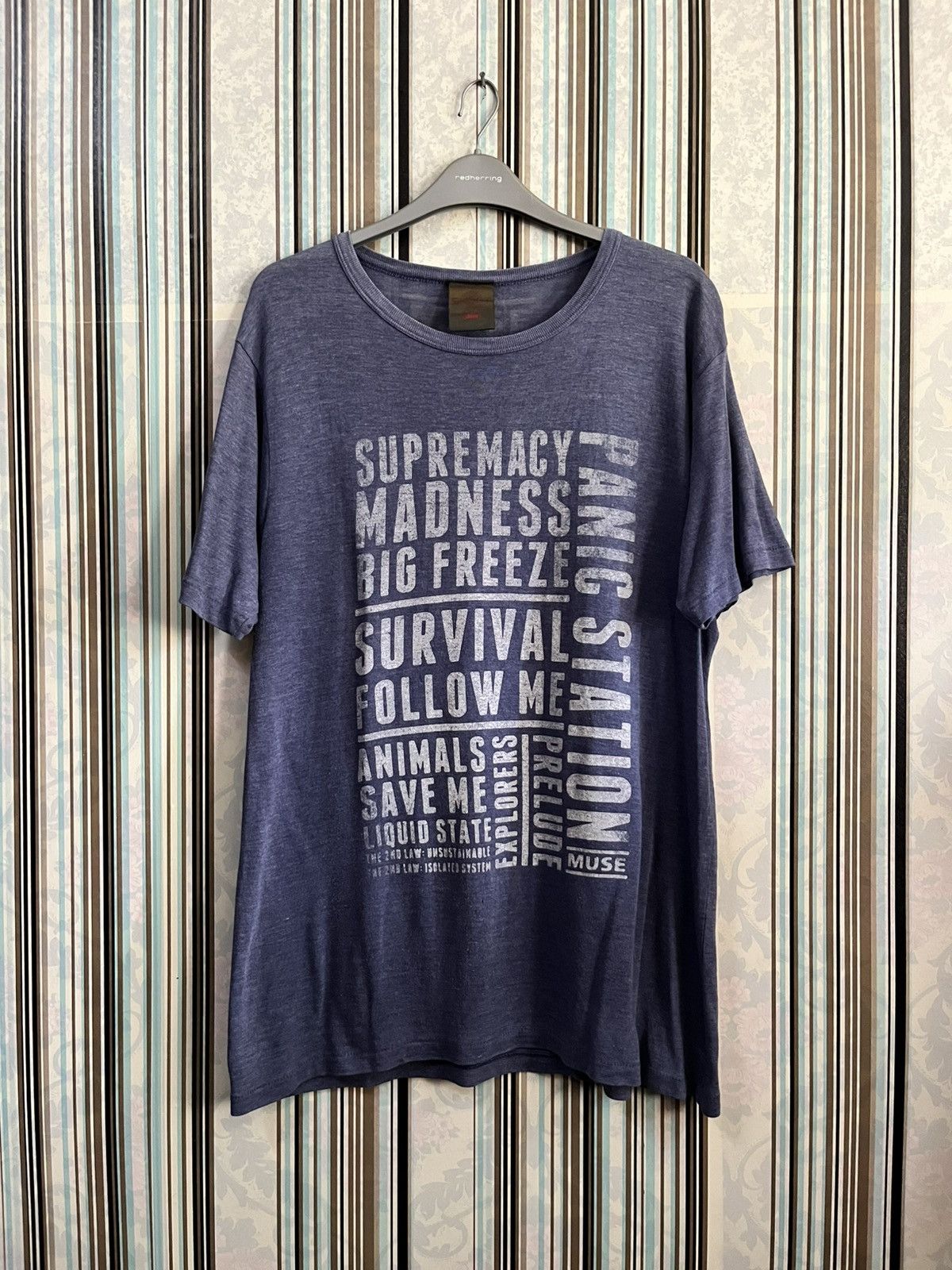 2000s Muse album tee #H1