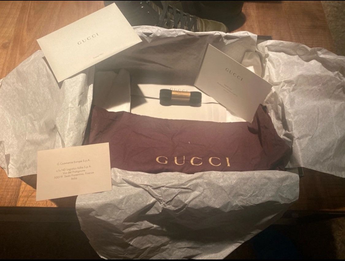 Gucci Gucci High Top Sneakers Size US 10 / EU 43 - 11 Thumbnail