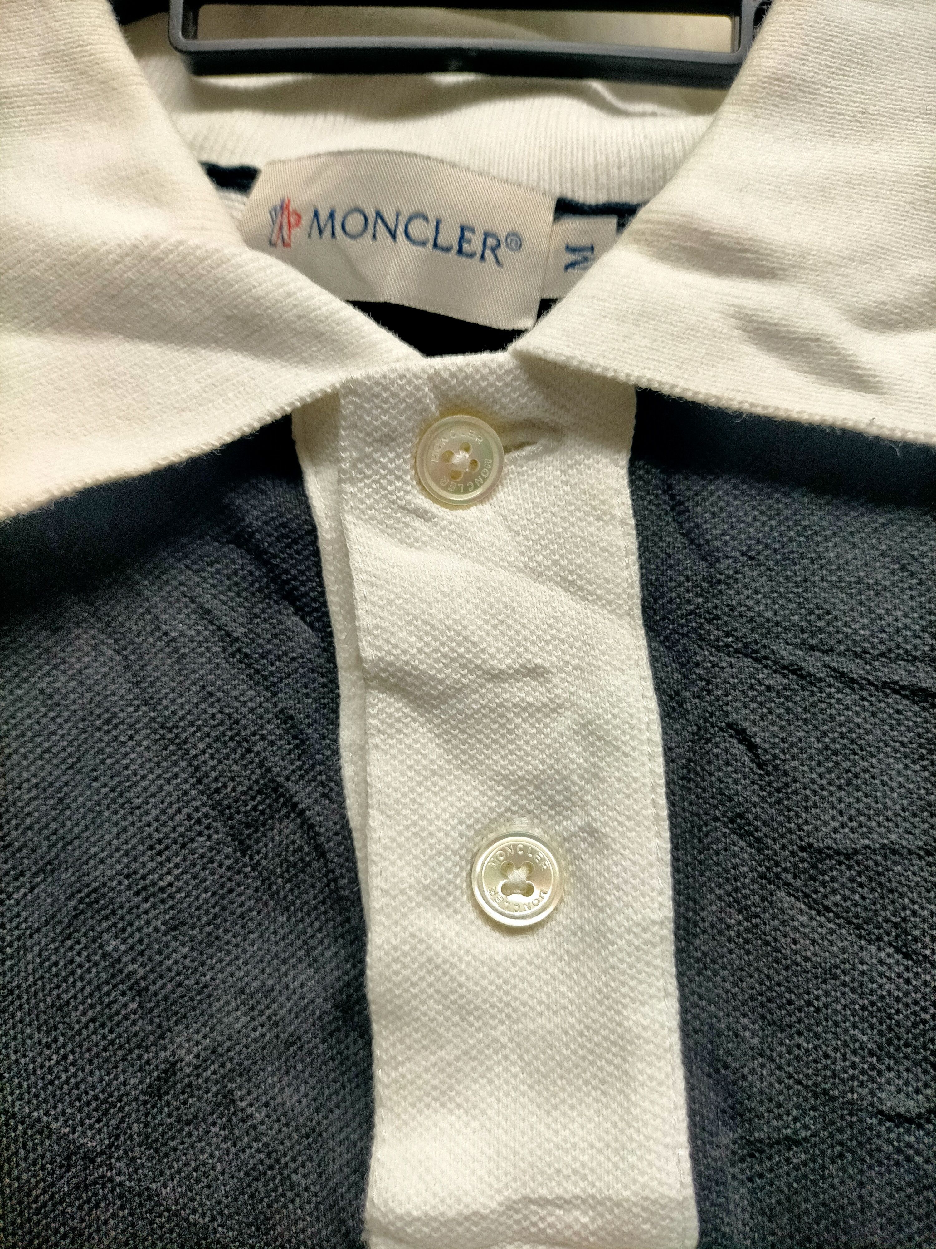 Moncler Moncler Polo Tshirt Size US M / EU 48-50 / 2 - 4 Thumbnail