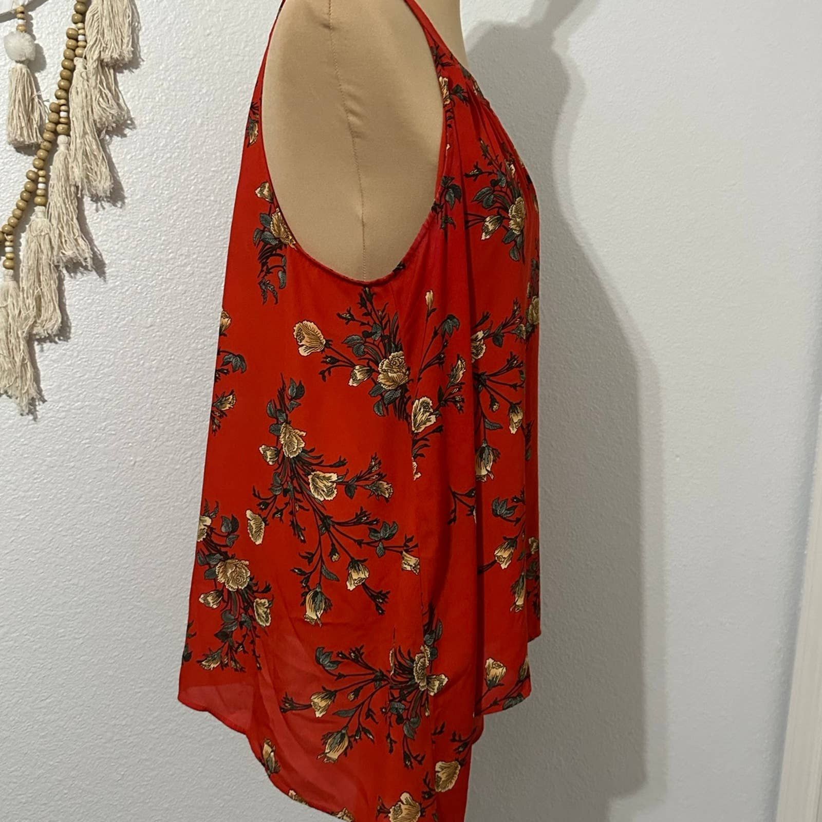 Other Torrid Georgette High Neck Tank Size L / US 10 / IT 46 - 5 Thumbnail