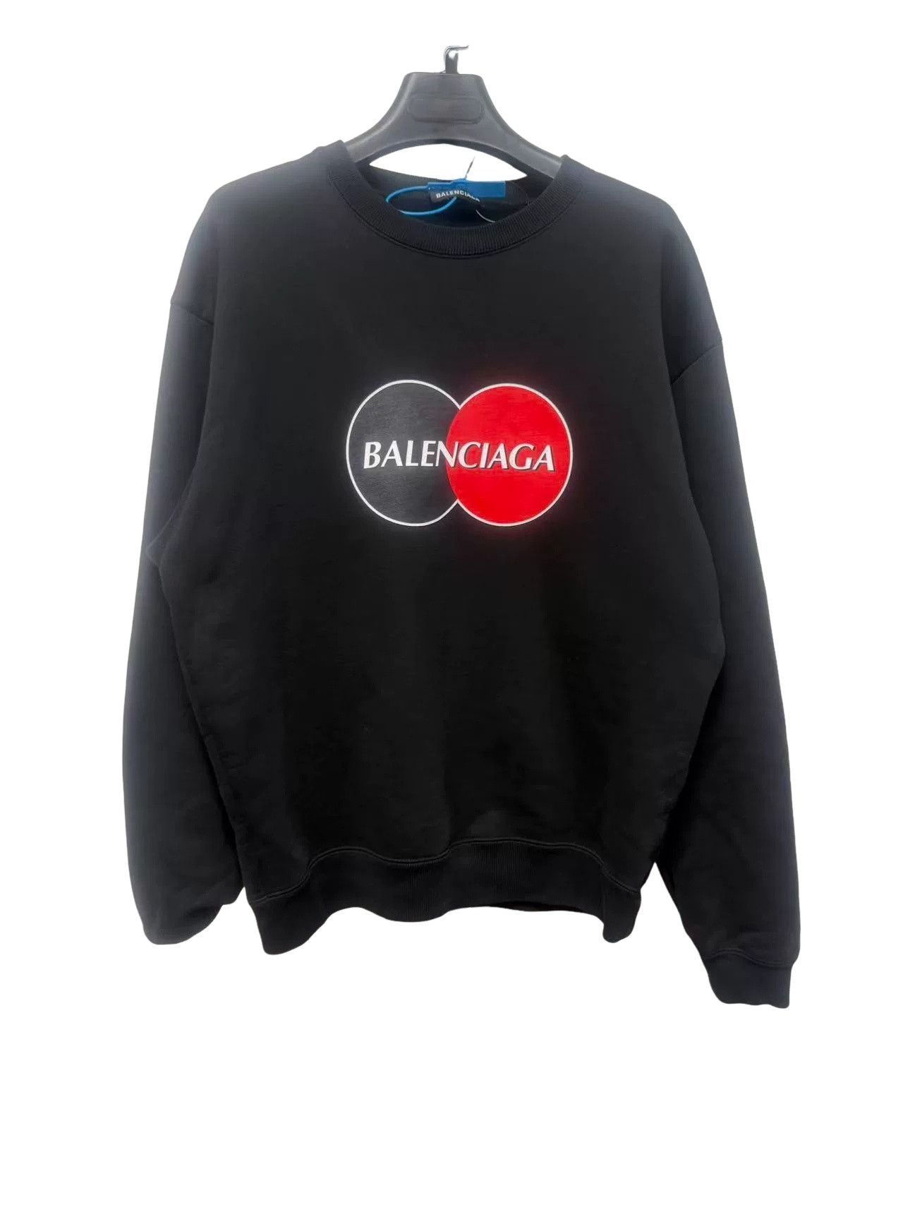 Balenciaga Balenciaga Circular Logo Sweatshirt Size S Size US S / EU 44-46 / 1 - 1 Thumbnail
