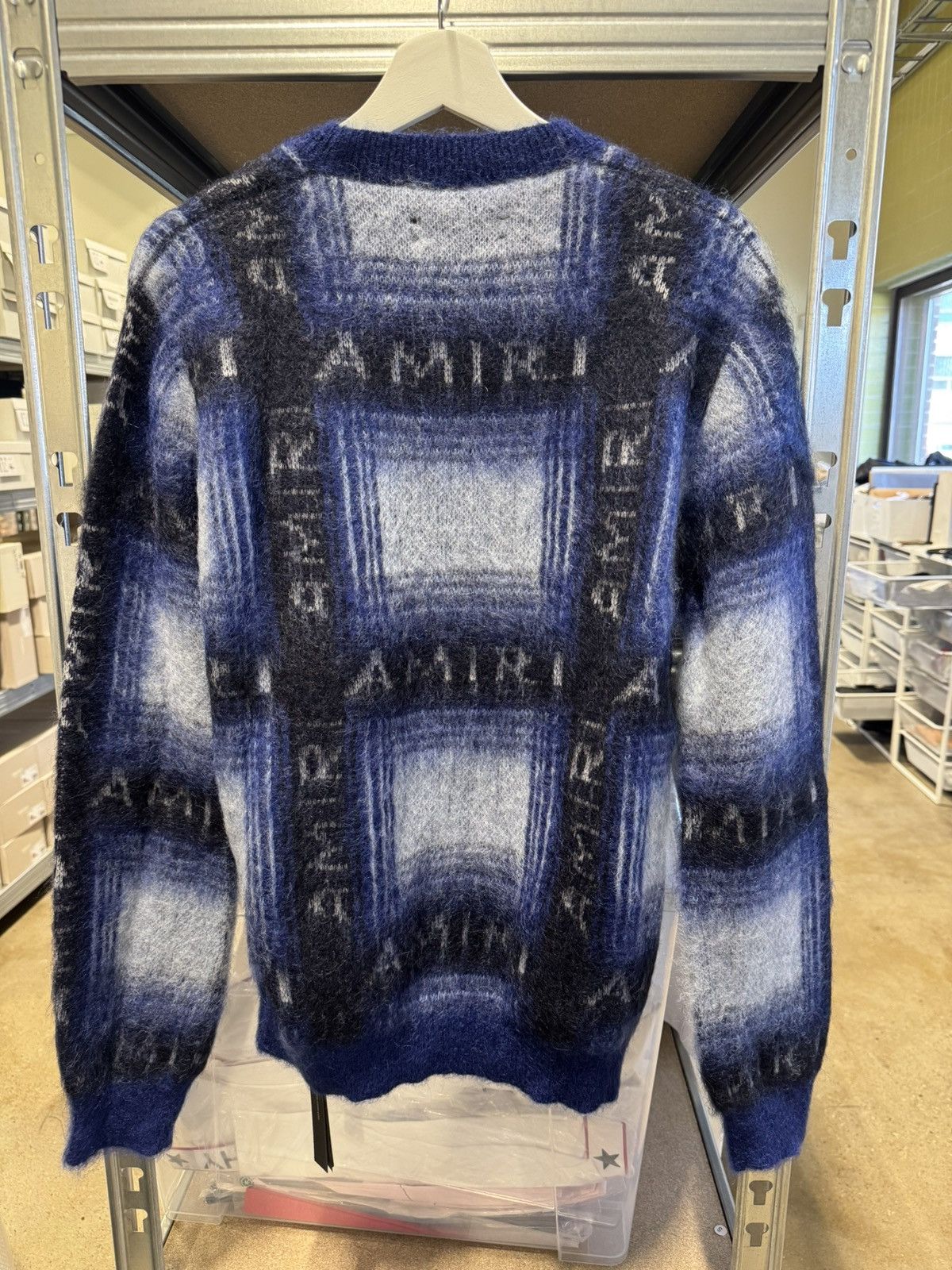 Amiri Amiri Brushed Mohair logo Sweater NEW 1200$ Size US S / EU 44-46 / 1 - 2 Thumbnail