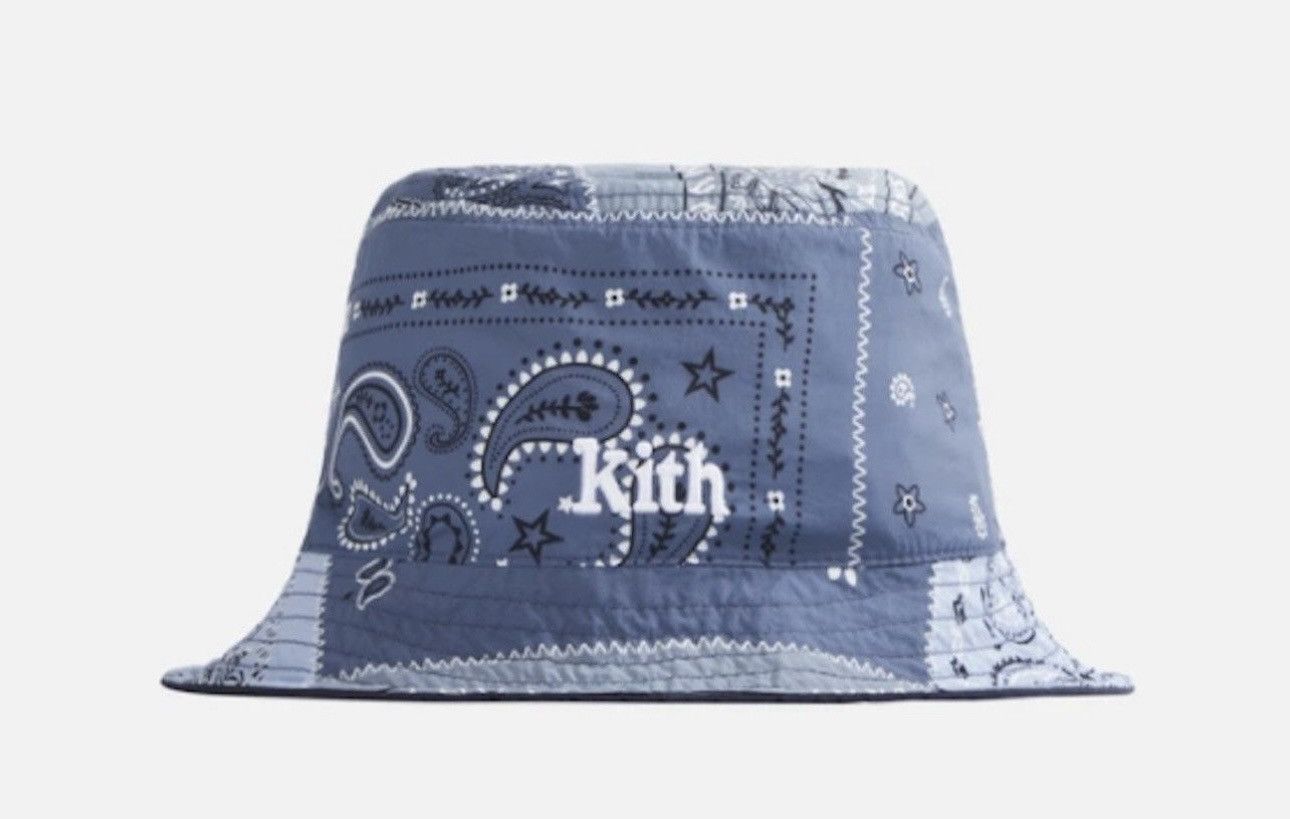 Kith Deconstructed Bandana Reversible Bucket Hat