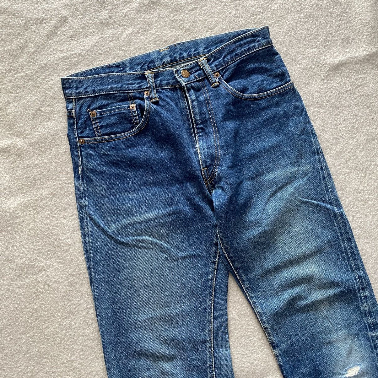 Hysteric Glamour × Vintage Vintage Hysteric Glamour Selvedge Distressed Denim w30 Size US 30 / EU 46 - 2 Thumbnail