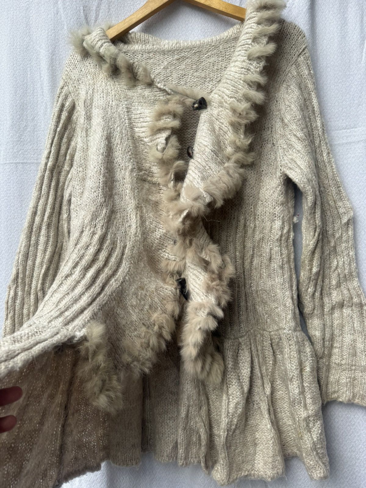 Hysteric Glamour Fur Knitwear Mohair Cardigan Size US M / EU 48-50 / 2 - 4 Thumbnail