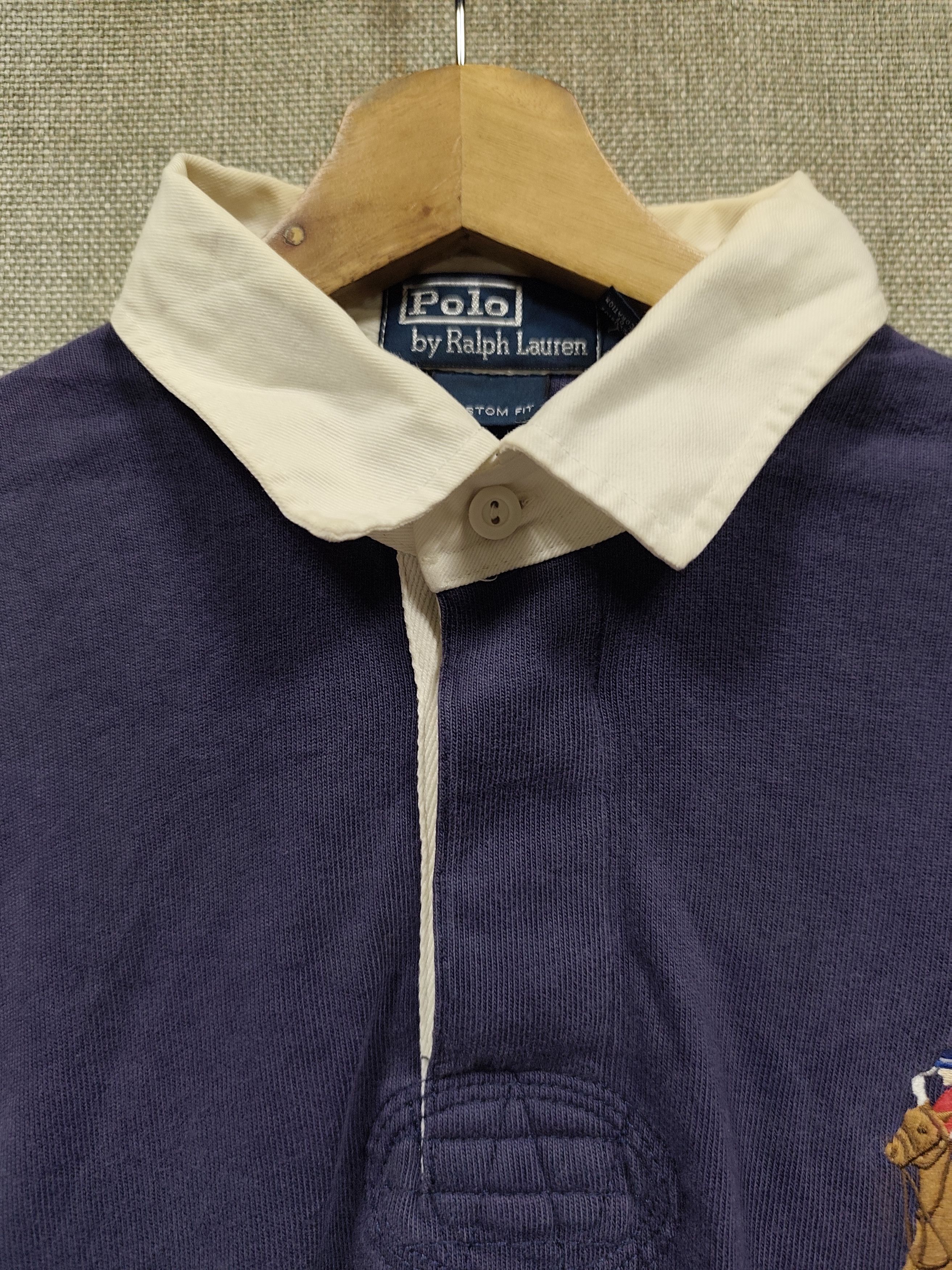 Polo Ralph Lauren vintage rugby shirt polo ralph lauren Size US M / EU 48-50 / 2 - 3 Thumbnail