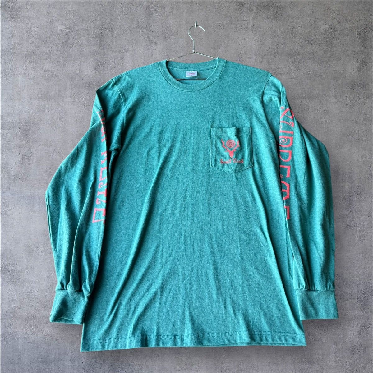 South2 West8 × Supreme BRAND NEW SUPREME SOUTH2 WEST8 L/S POCKET TEE “TEAL” SIZE S Size US S / EU 44-46 / 1 - 2 Thumbnail