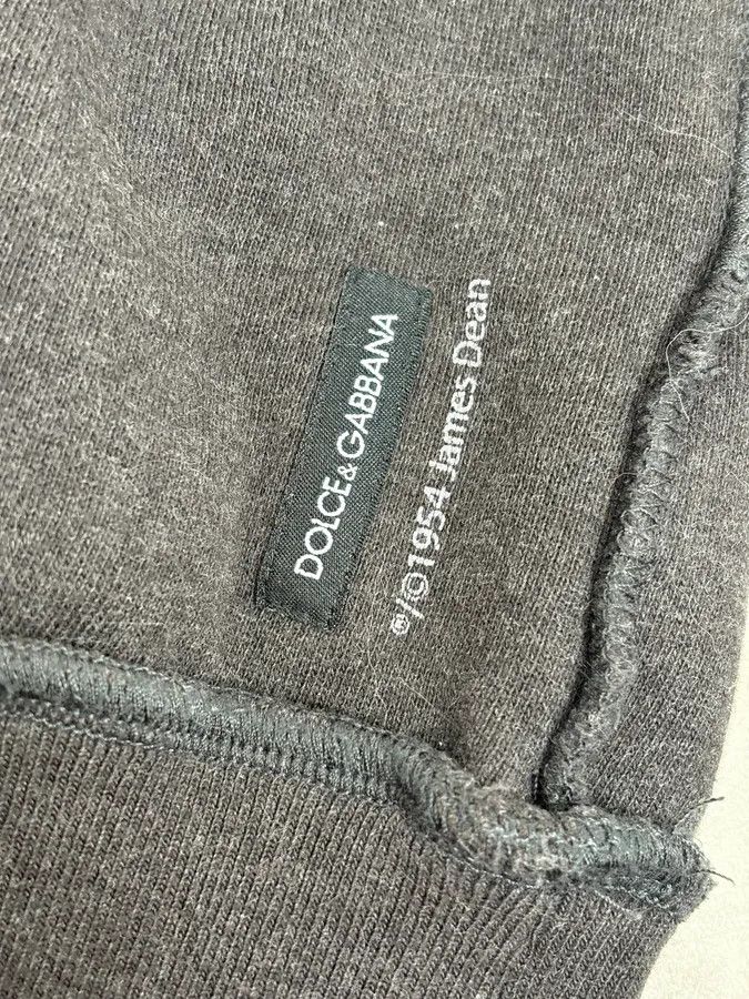 Dolce & Gabbana 2000s Dolce & Gabbana Black James Dean Hoodie Size US M / EU 48-50 / 2 - 11 Thumbnail
