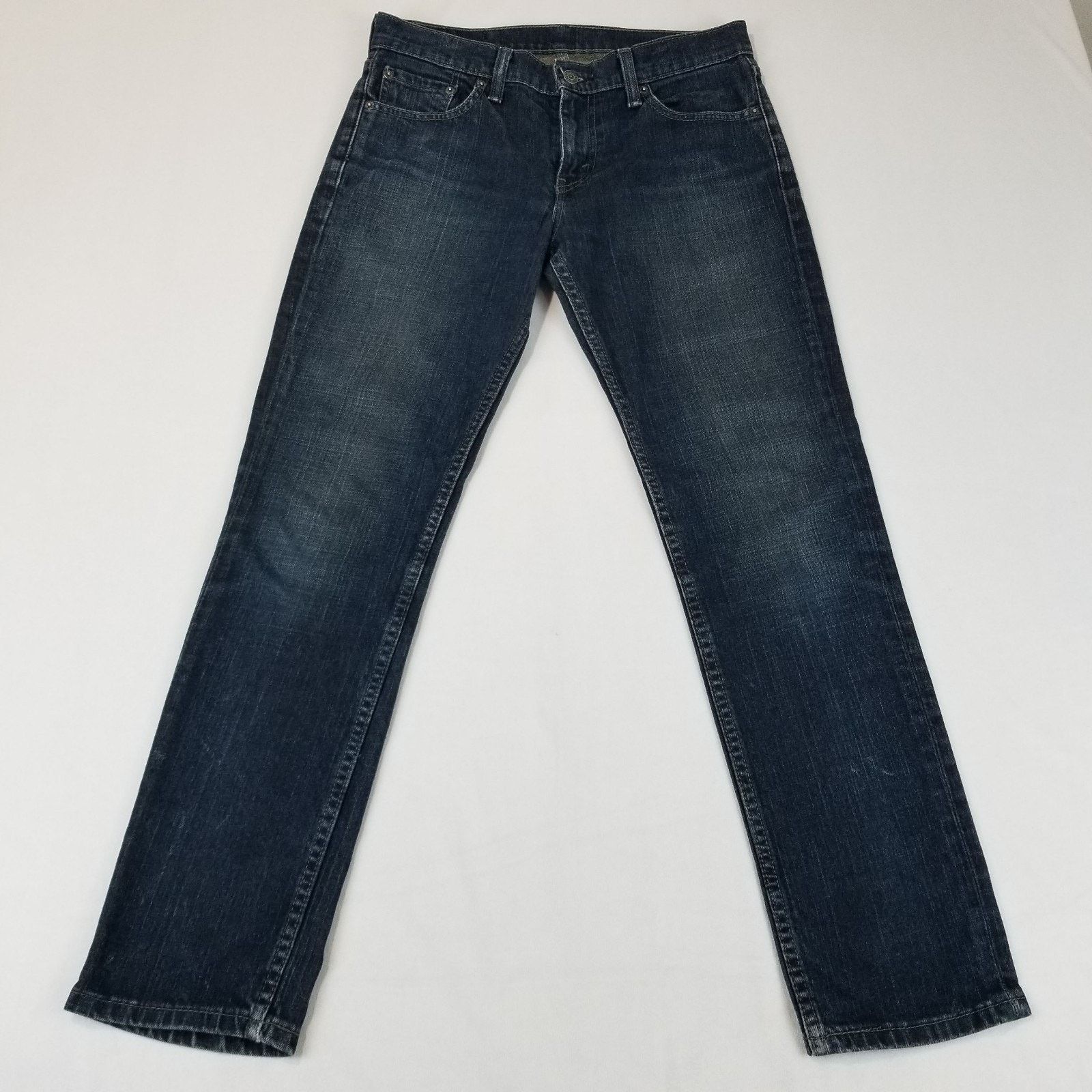 Levi's Levi’s 511 Jeans Mens 30x30 Slim Fit Zip Jean Blue 4172 Dark Size US 30 / EU 46 - 1 Thumbnail