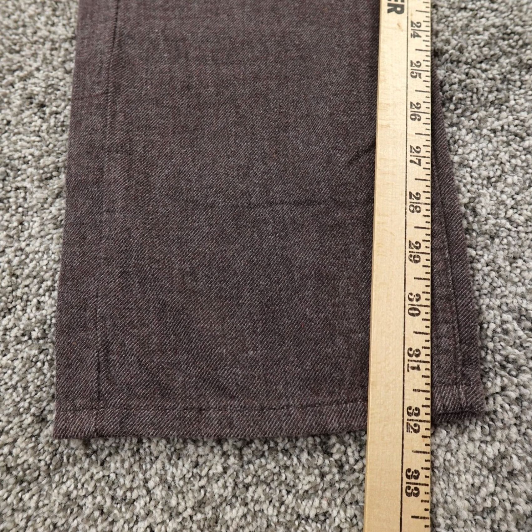 Levi's Levi's Jeans 505 Straight Denim Mens 30X32 Brown Deep Gray Taupe Dark Tan 5-Pocket Regular Waist Inseam 32 Cotton Blend Jeans Mens Regular Fit Size US 30 / EU 46 - 4 Thumbnail