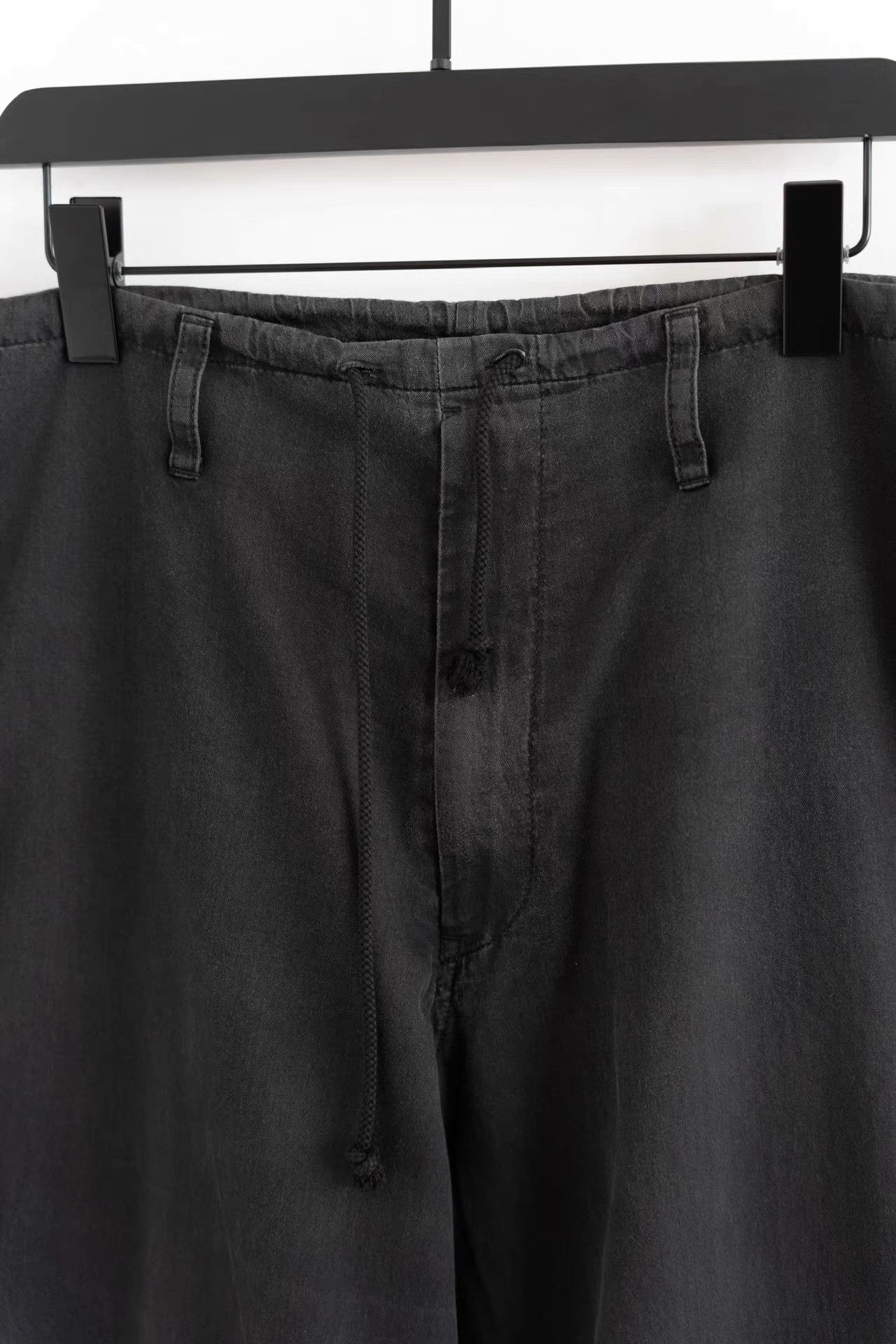 Yohji Yamamoto Yohji Yamamoto 16ss Washed Drawstring Straight Pants K4 Size US 30 / EU 46 - 3 Thumbnail