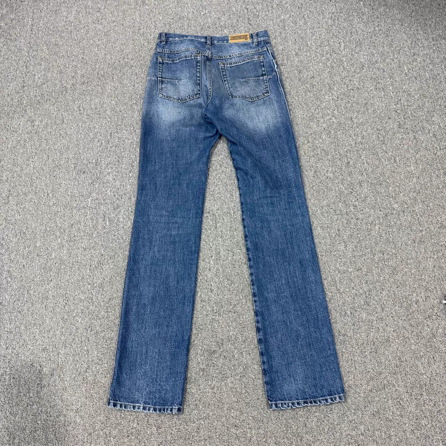 Dior Dior Blue Washed Jeans 34 99 New Size 25" / US 0 / IT 36 - 2 Thumbnail