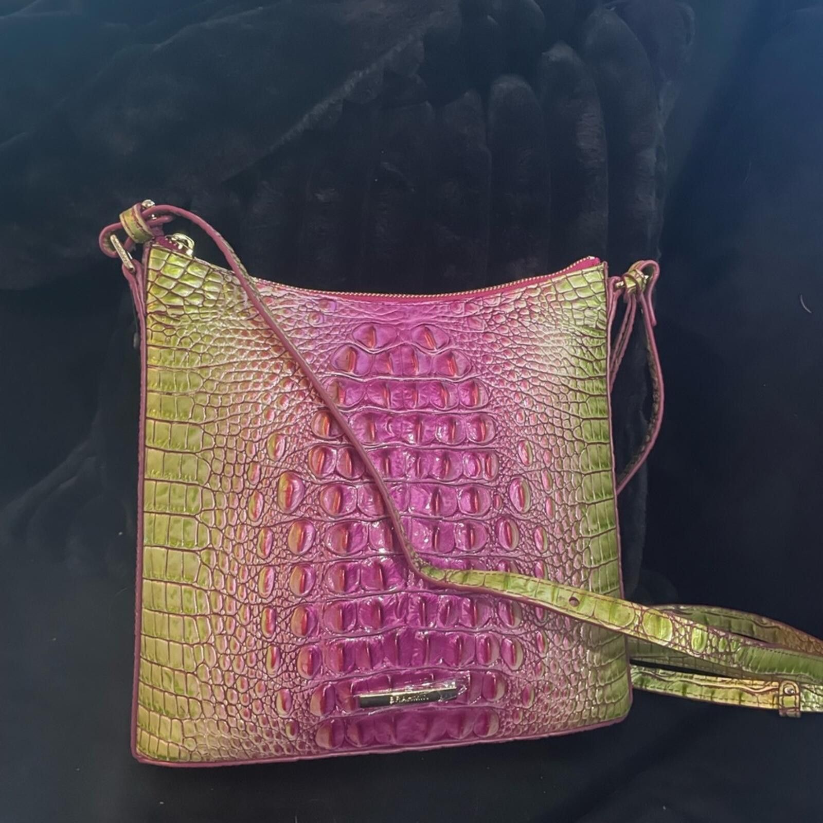 BRAHMIN Brahmin Katie Melbourne Limeade crossbody Size ONE SIZE - 3 Thumbnail