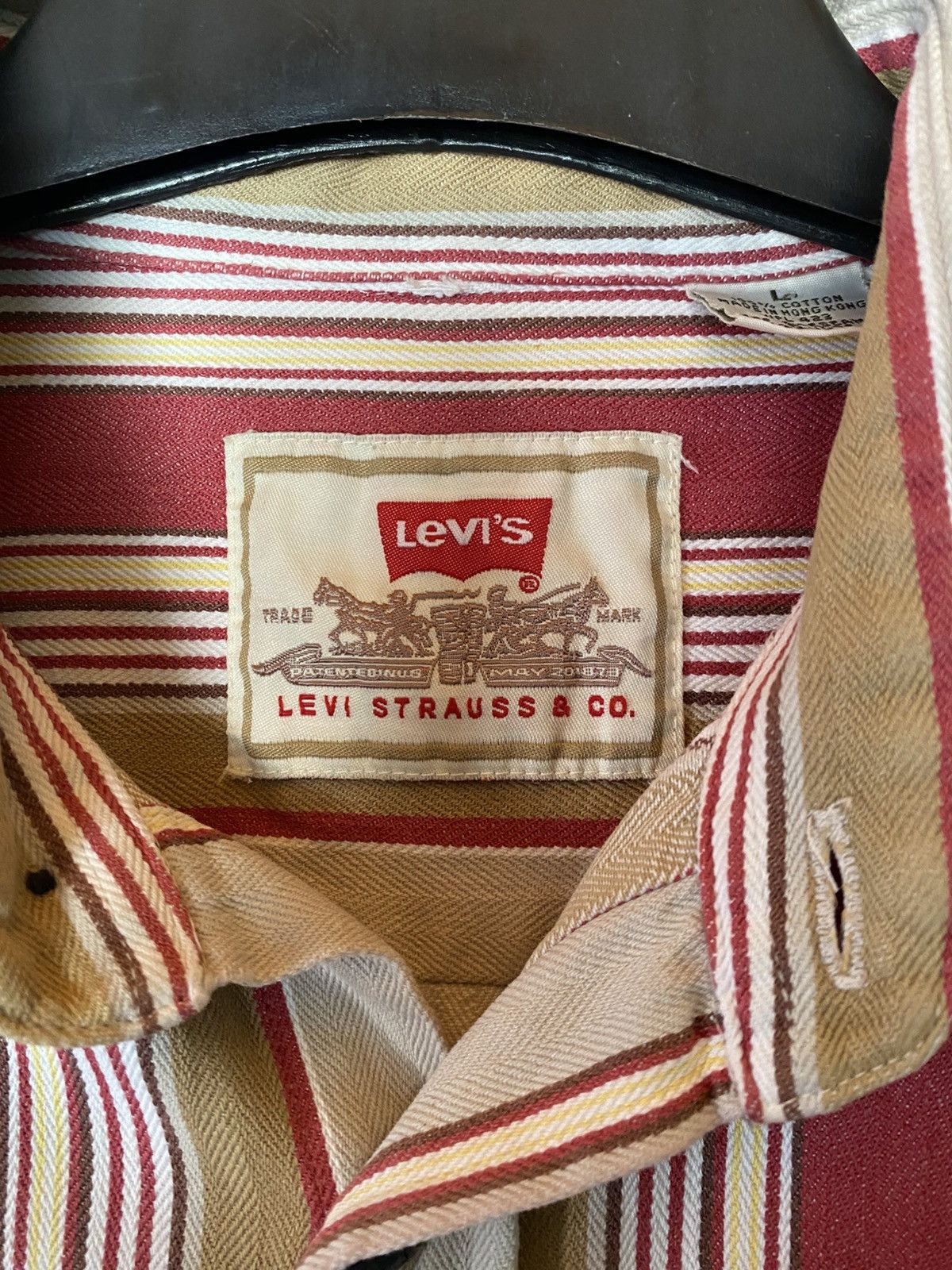 Levi's × Levi's Vintage Clothing × Vintage Vintage levis shirt red label oldmoney Size US L / EU 52-54 / 3 - 5 Thumbnail