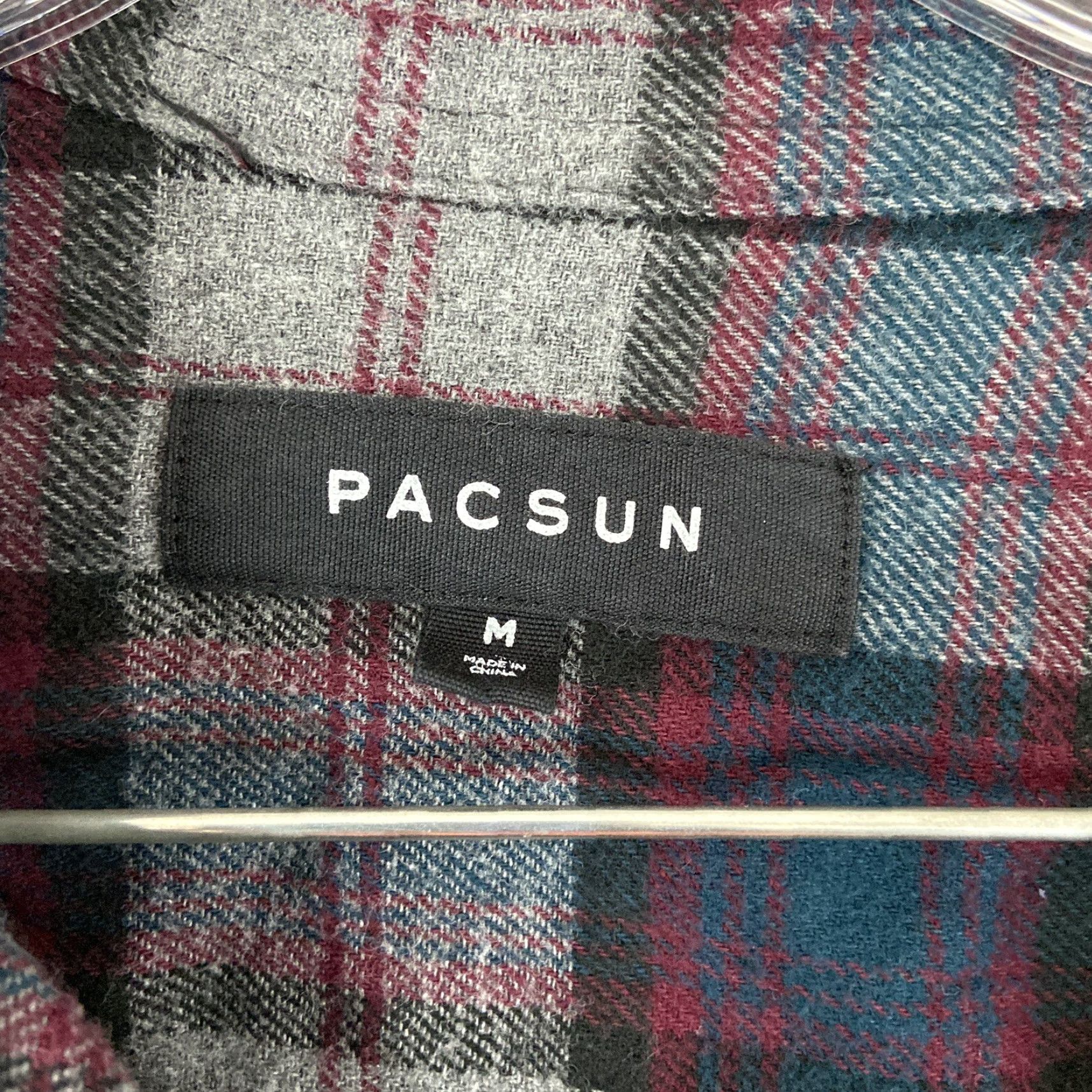 Pacsun PacSun Plaid Flannel Shirt Mens Medium Multicolor Long Sleeve Button Up Mens Size US M / EU 48-50 / 2 - 6 Thumbnail